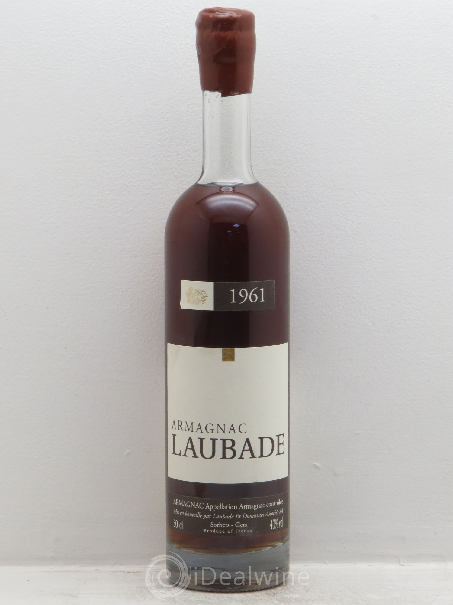 Armagnac Domaine Laubade 1961 - Posten von 1 Flasche - 0