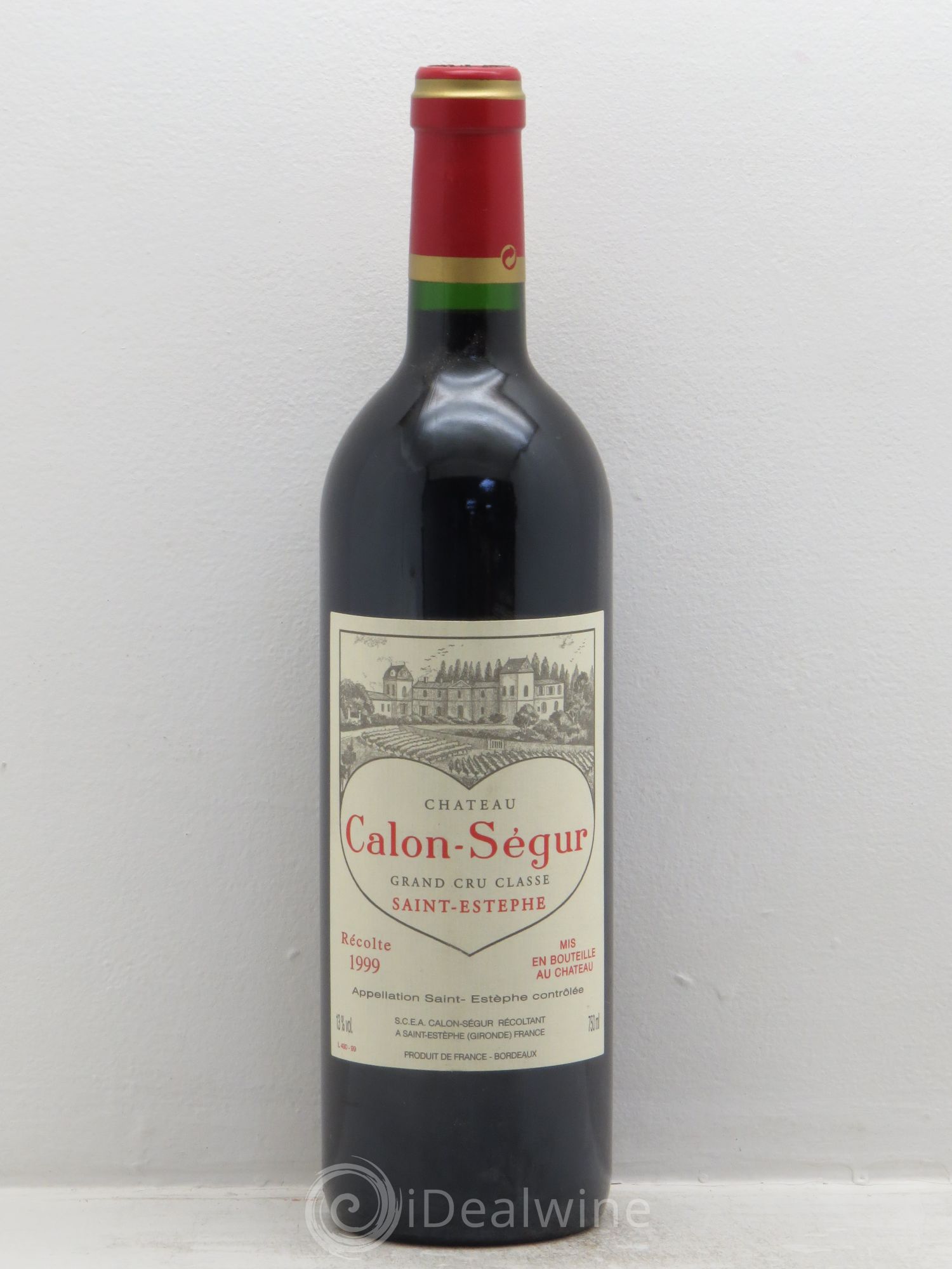 Château Calon Ségur 3ème Grand Cru Classé 1999 - Lot de 1 bouteille - 0