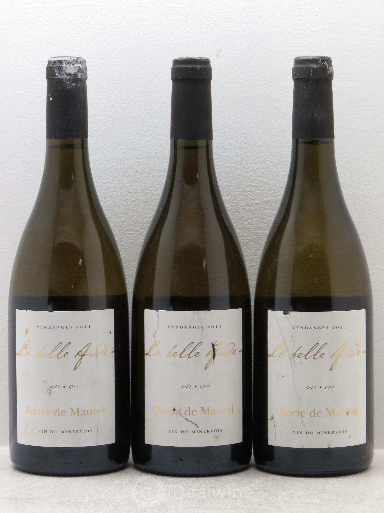 Divers Minervois La belle aude borie de morel (sans prix de réserve) 2011 - Posten von 3 Flaschen - 0