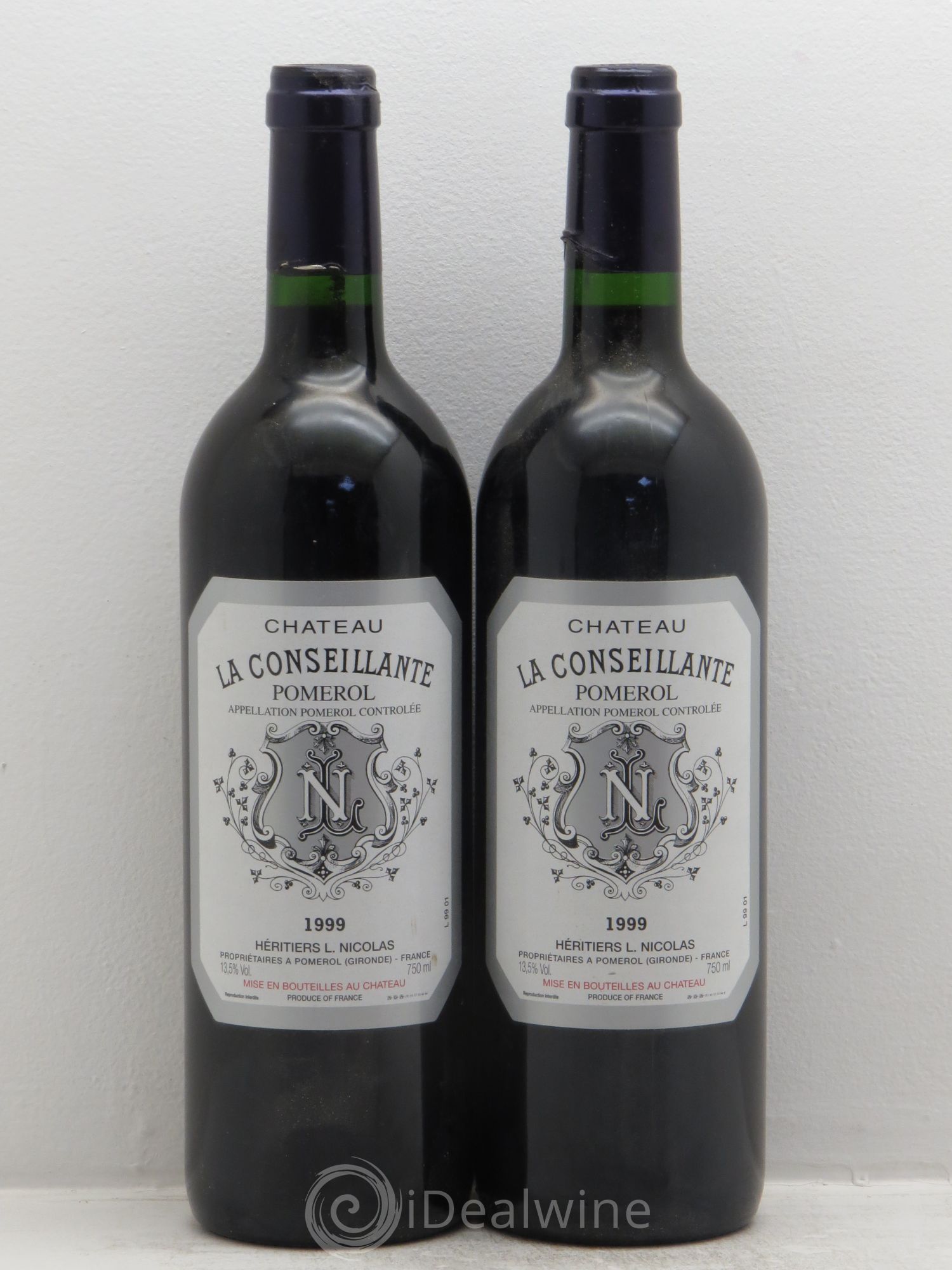 Château la Conseillante 1999 - Lot de 2 bouteilles - 0