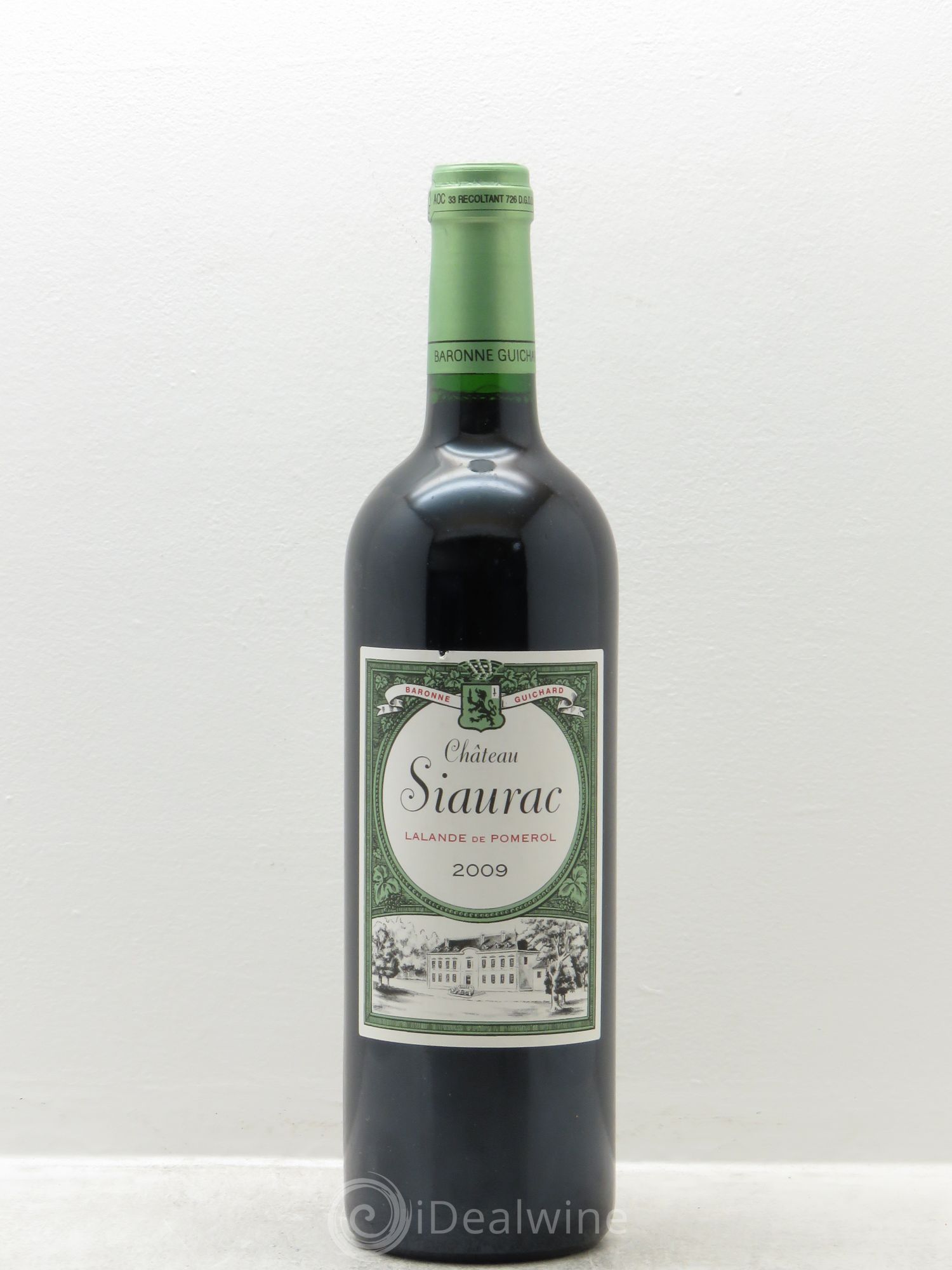 Bordeaux Château Siaurac lalande de pomerol 2009 - Posten von 12 Flaschen - 0