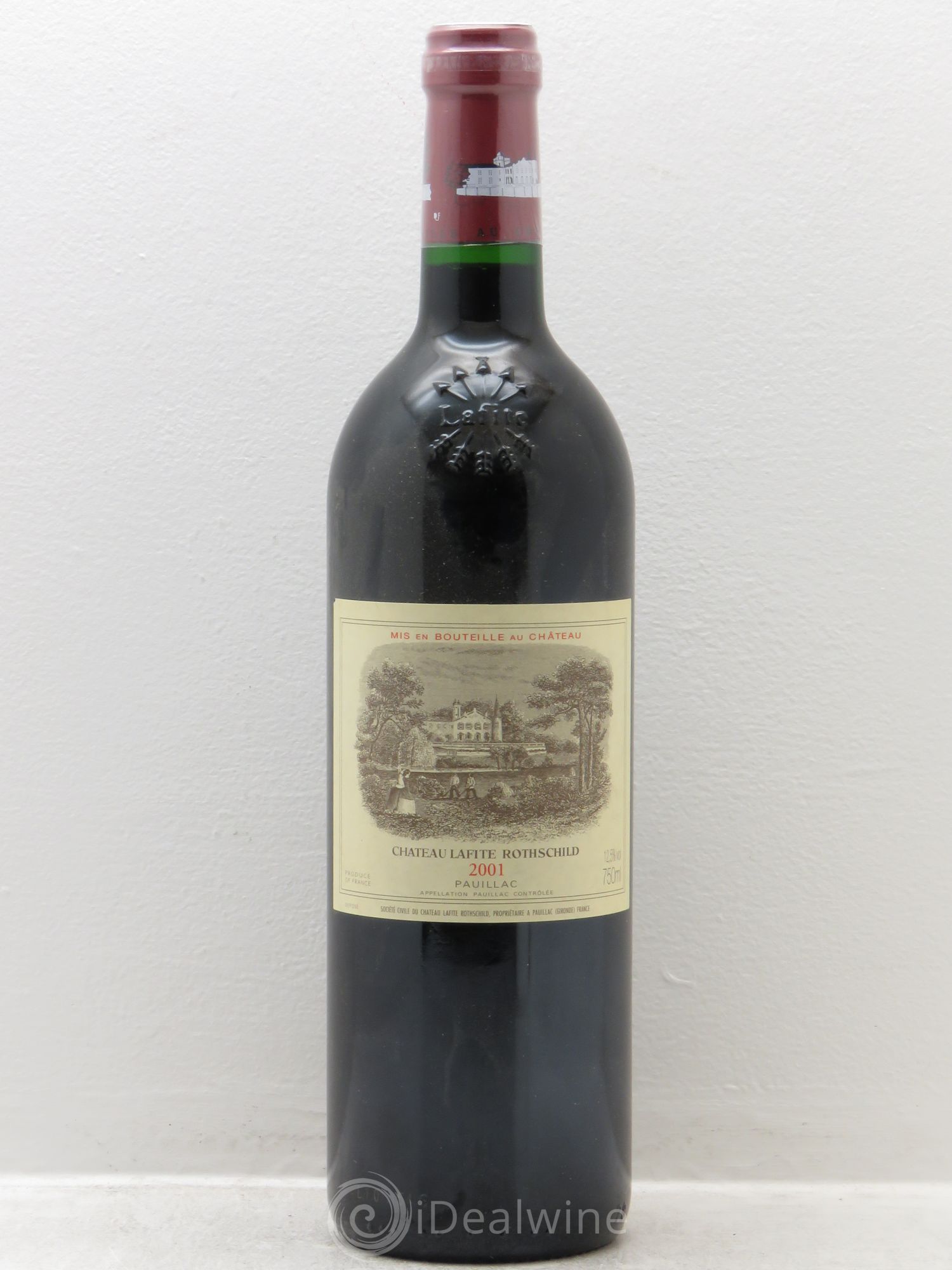 Château Lafite Rothschild 1er Grand Cru Classé 2001 - Lot de 1 bouteille - 0