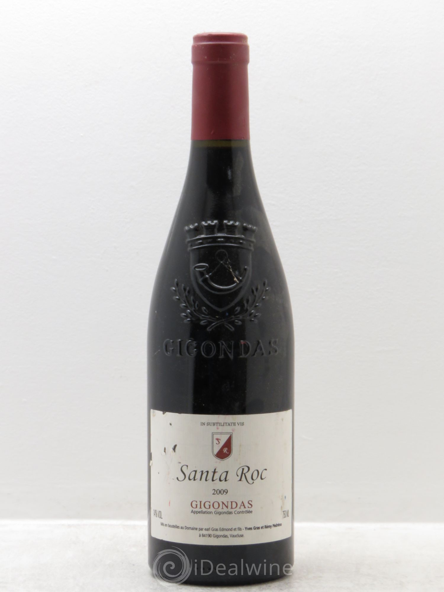 Gigondas Santa roc 2009 - Lot de 6 bouteilles - 0