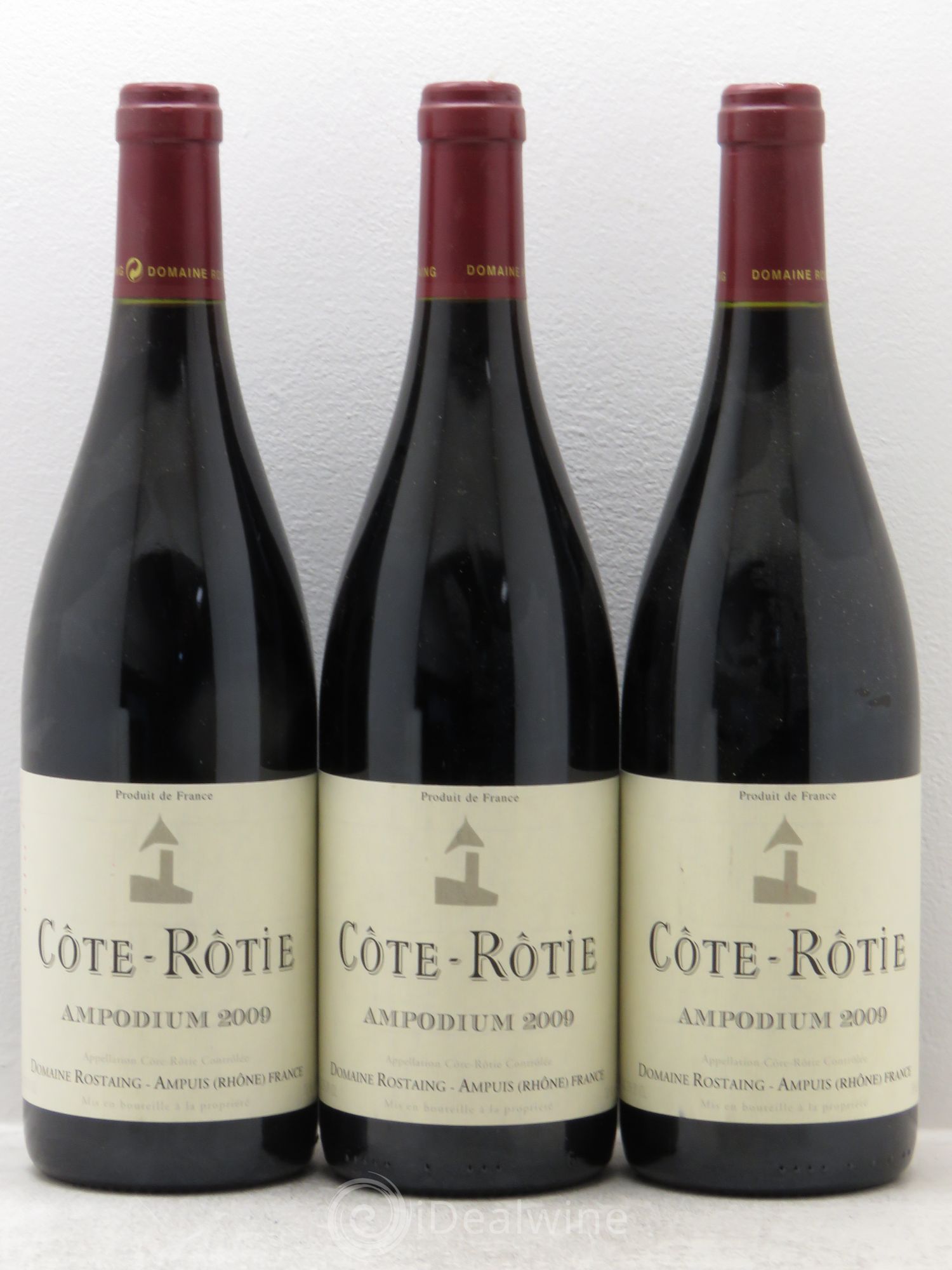 Côte-Rôtie Ampodium René Rostaing 2009 - Posten von 3 Flaschen - 0