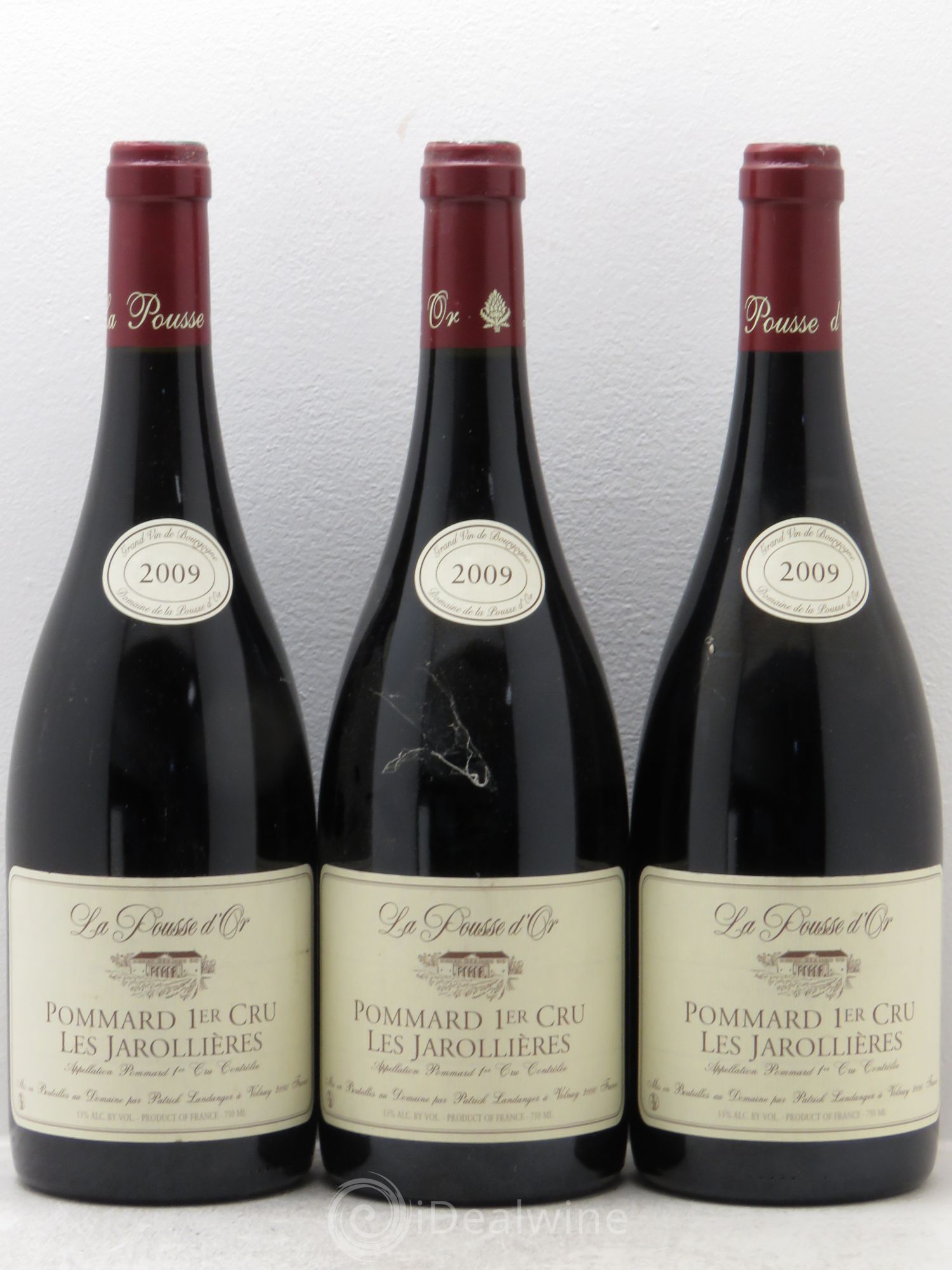 Pommard 1er Cru Les Jarollières La Pousse d'Or (Domaine de) 2009 - Lot de 3 bouteilles - 0