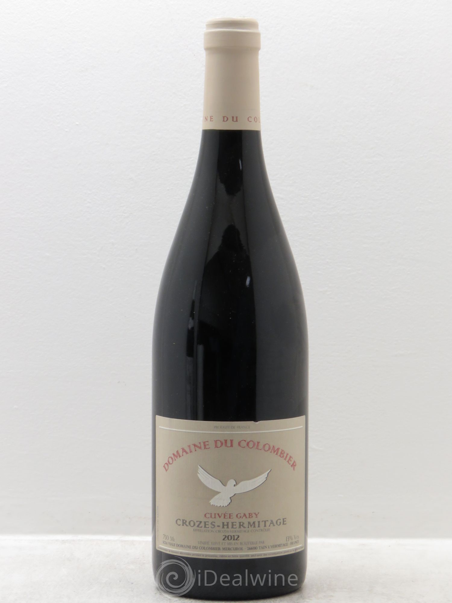 Crozes-Hermitage Cuvée Gaby Colombier (Domaine du) 2012 - Lot de 1 bouteille - 0