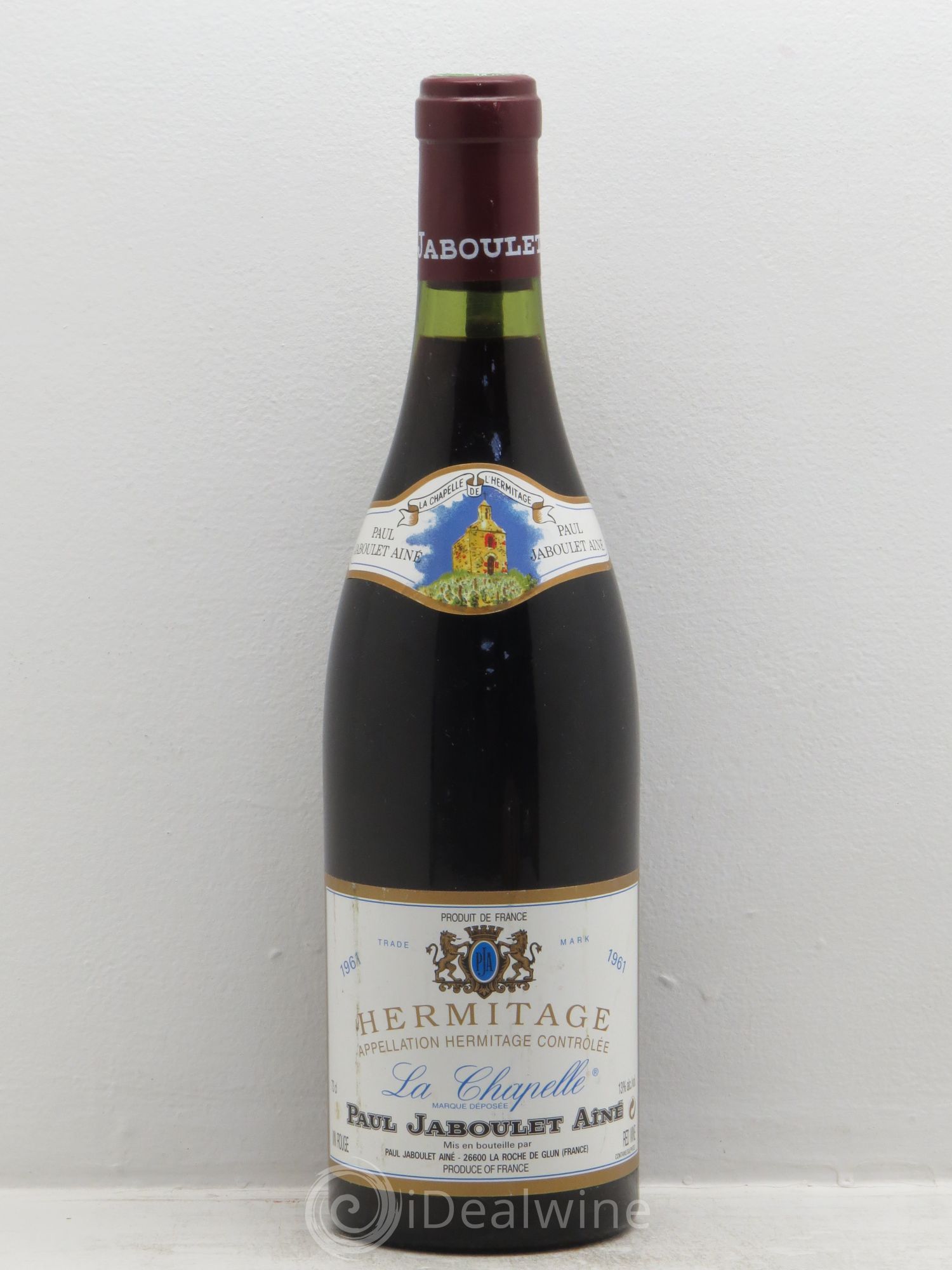 Hermitage La Chapelle Paul Jaboulet Ainé 1961 - Lot de 1 bouteille - 0