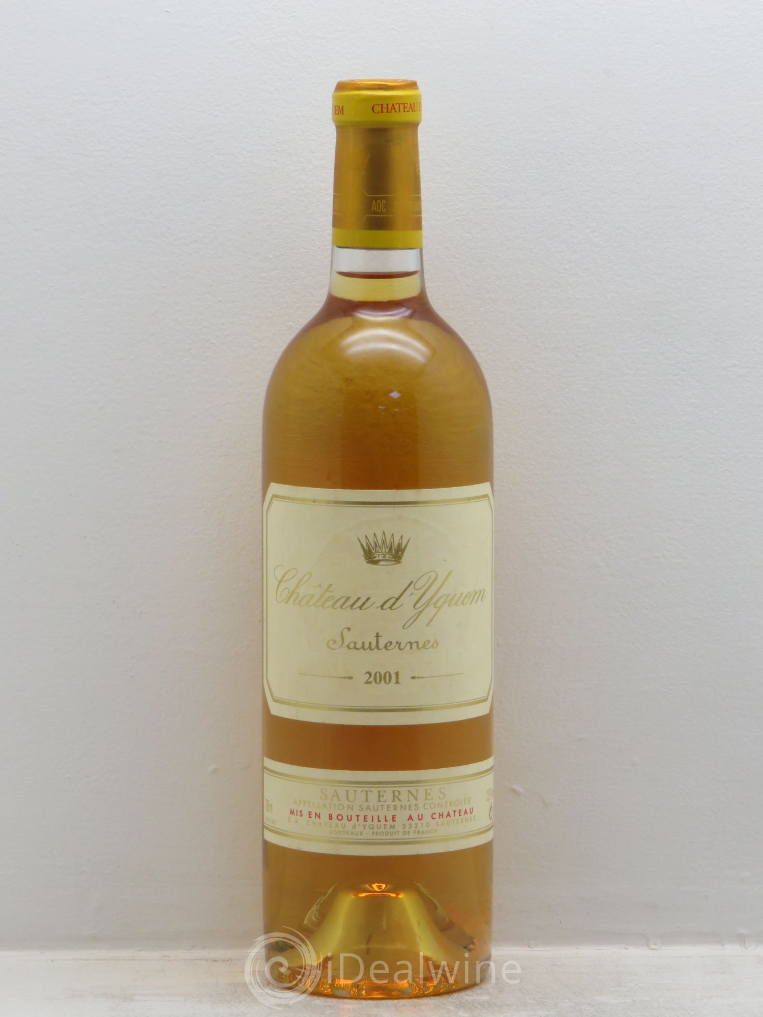Château d' Yquem 1er Cru Classé Supérieur 2001 - Lotto di 1 bottiglia - 0