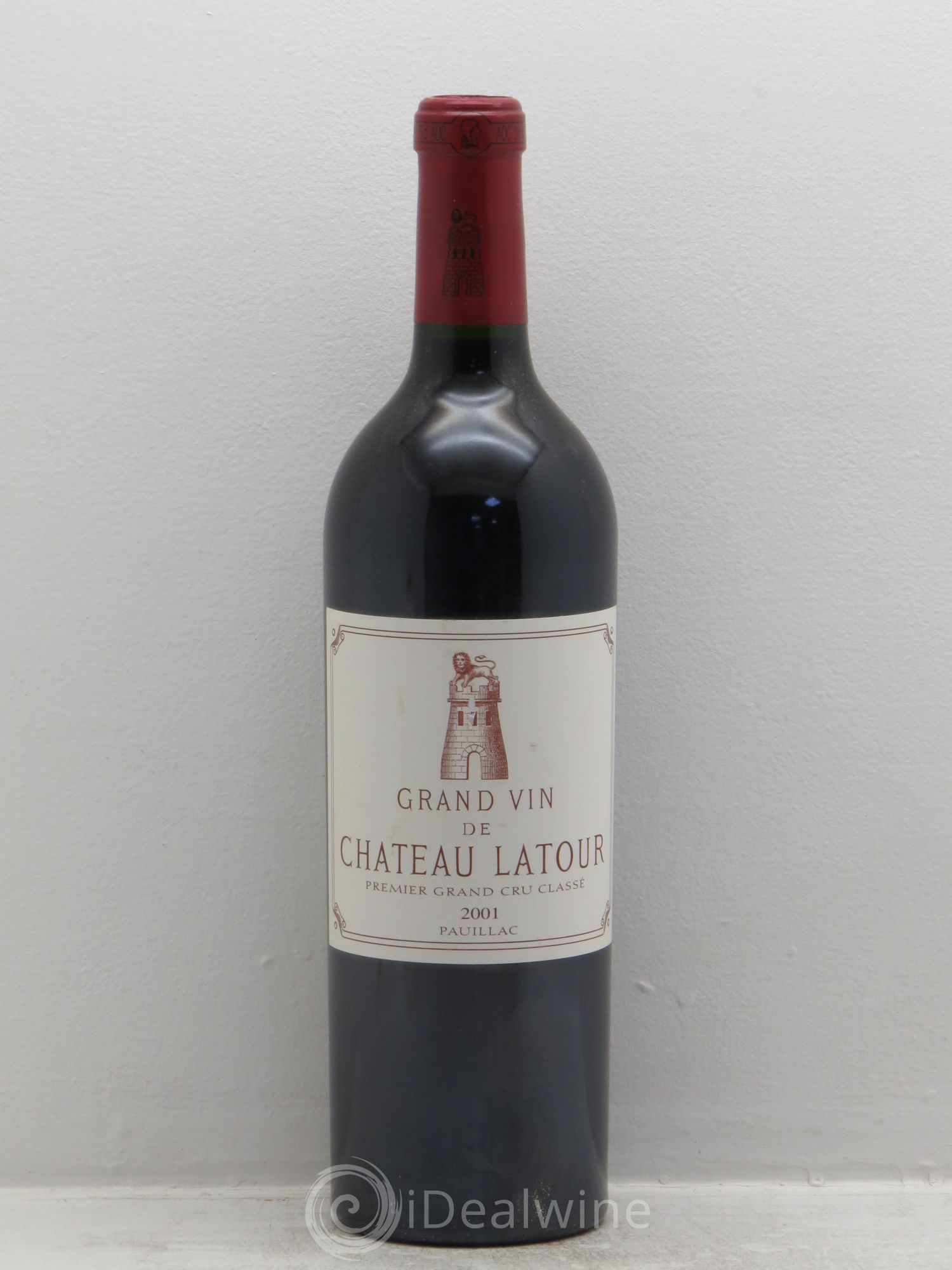 Château Latour 1er Grand Cru Classé 2001 - Lot de 1 bouteille - 0