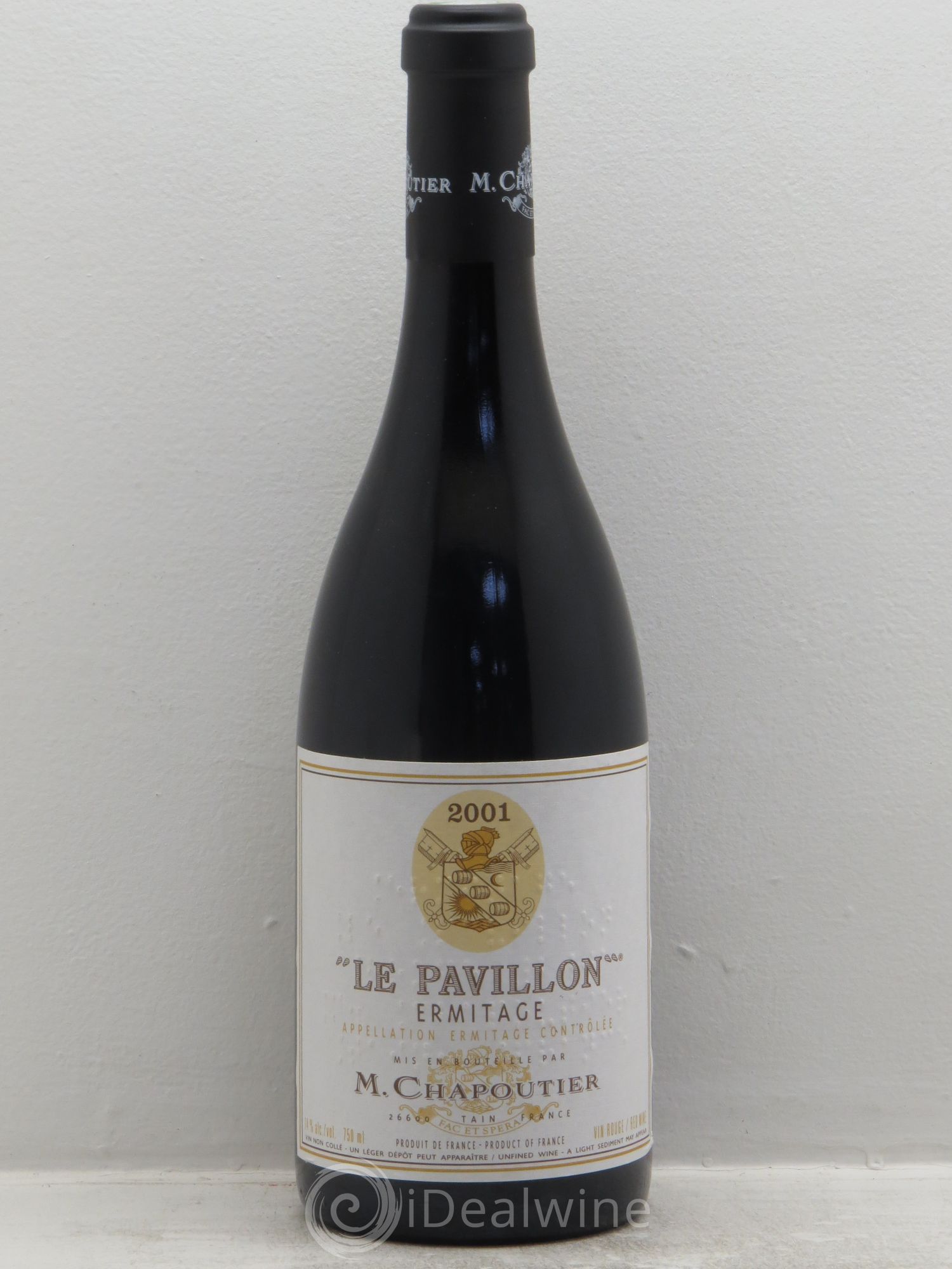 Hermitage Ermitage Le Pavillon Chapoutier 2001 - Lot de 1 bouteille - 0