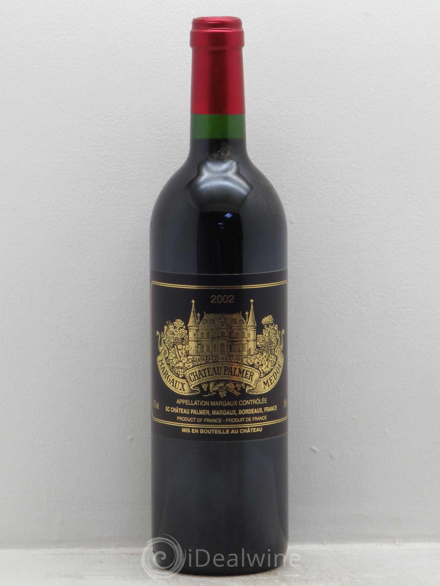 Château Palmer 3ème Grand Cru Classé 2002 - Lot de 1 bouteille - 0