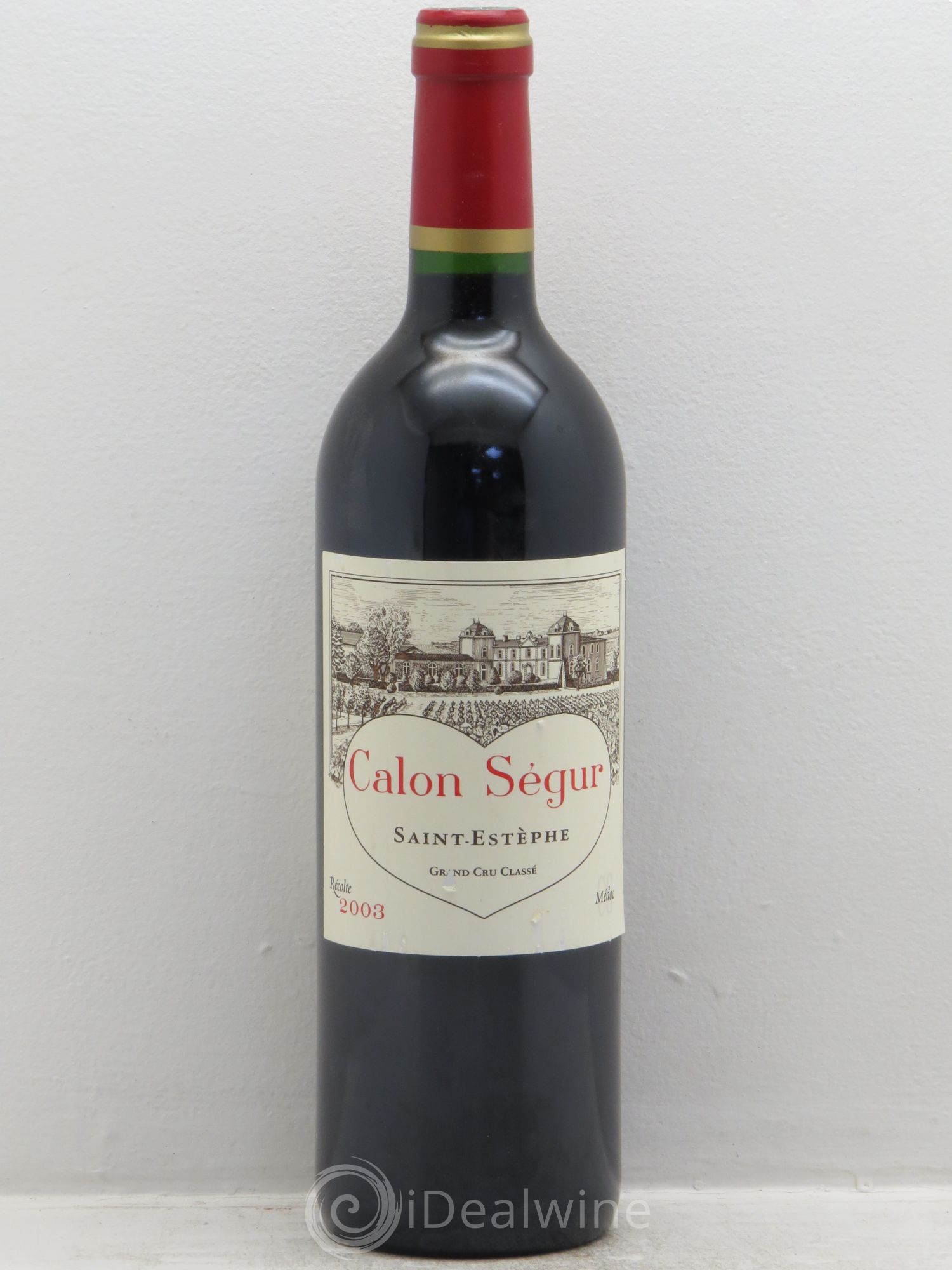 Château Calon Ségur 3ème Grand Cru Classé 2003 - Lot de 1 bouteille - 0