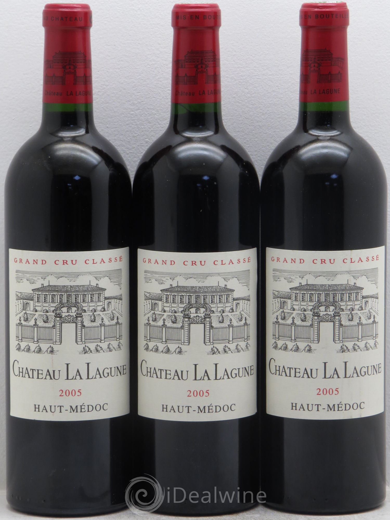 Château la Lagune 3ème Grand Cru Classé 2005 - Lot de 3 bouteilles - 0