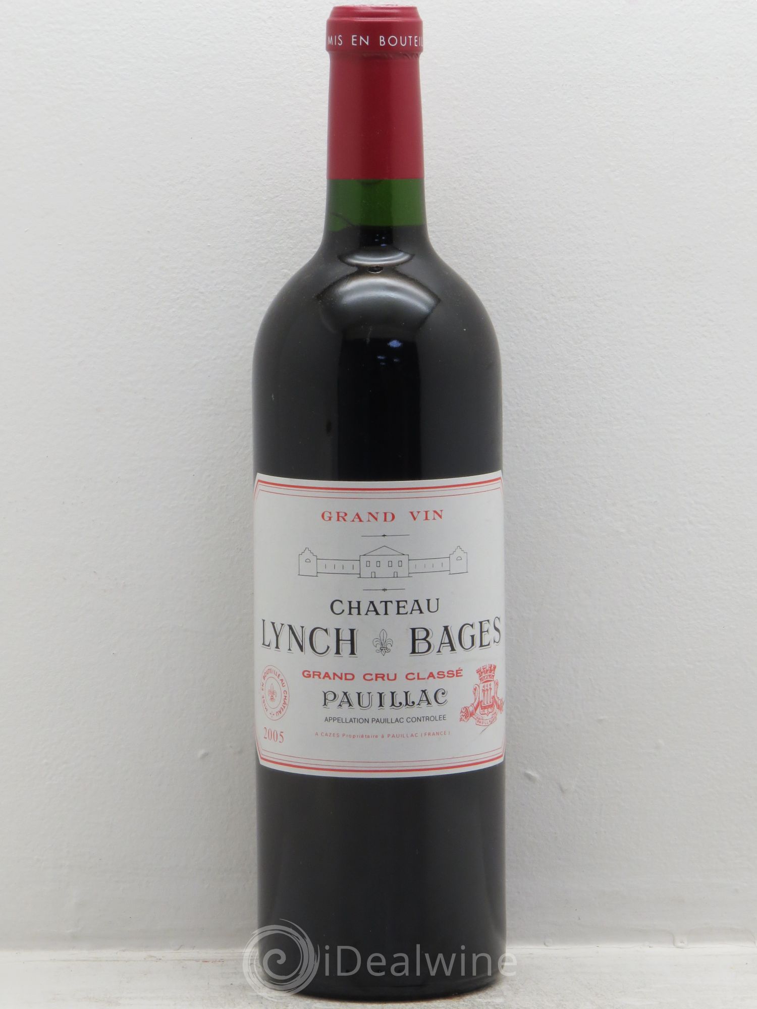 Château Lynch Bages 5ème Grand Cru Classé 2005 - Lot de 1 bouteille - 0