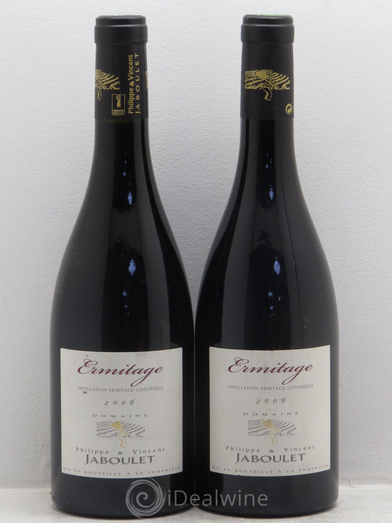 Hermitage Domaine Philippe et Vincent Jaboulet 2006 - Posten von 2 Flaschen - 0