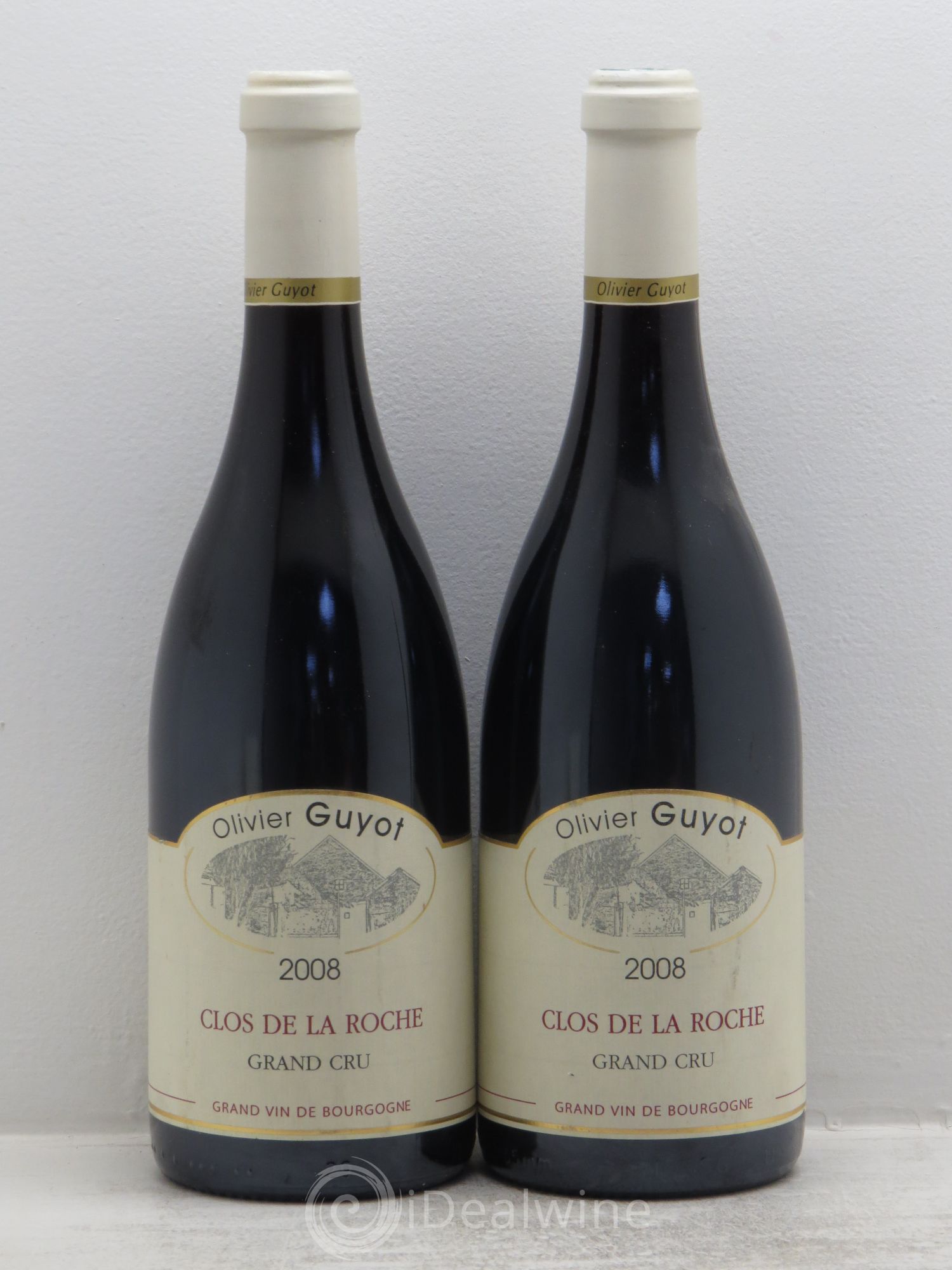 Clos de la Roche Grand Cru Olivier Guyot (Domaine de) 2008 - Lot de 2 bouteilles - 0