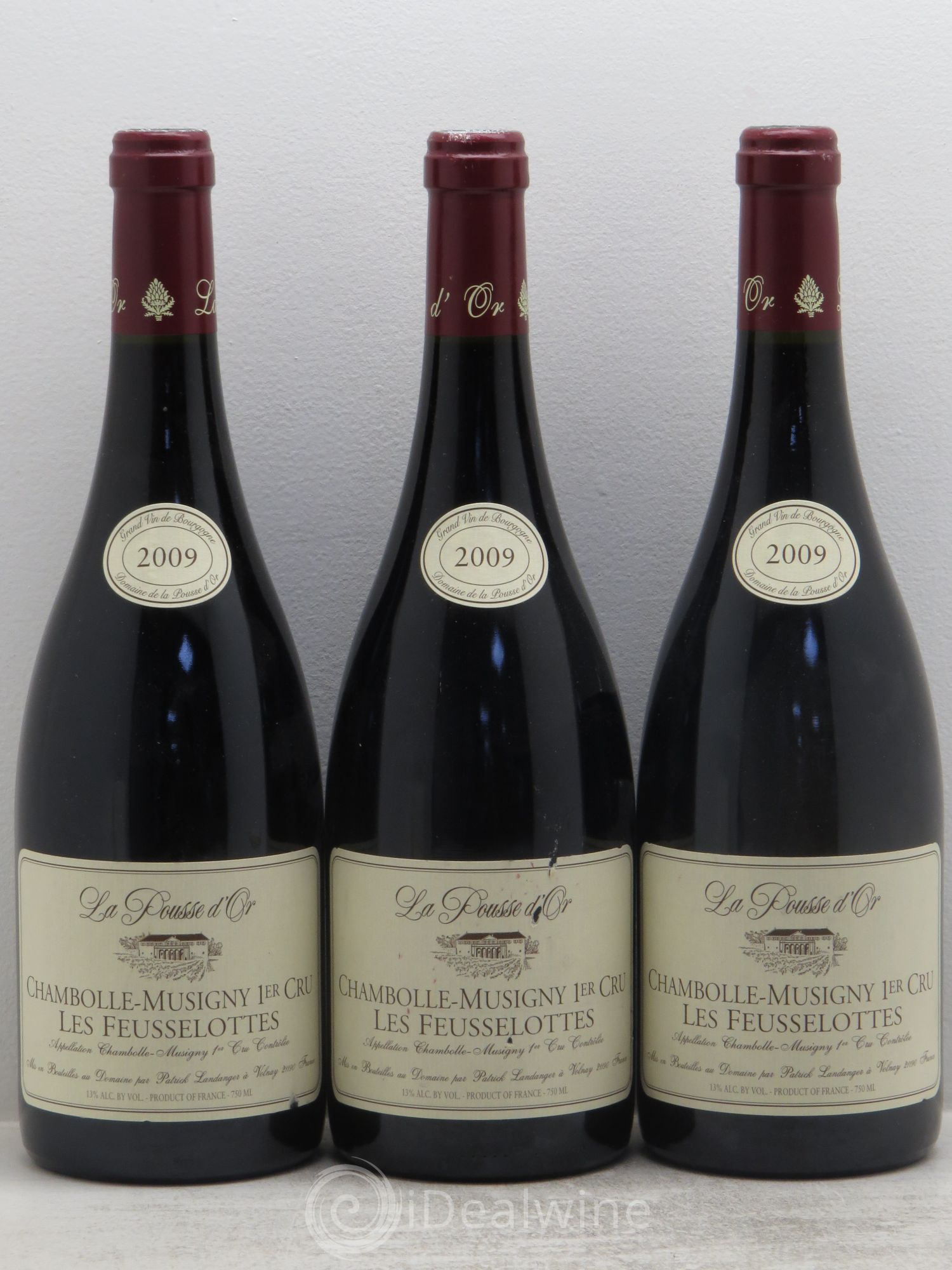 Chambolle-Musigny 1er Cru Les Feusselottes La Pousse d'Or (Domaine de) 2009 - Lot de 3 bouteilles - 0