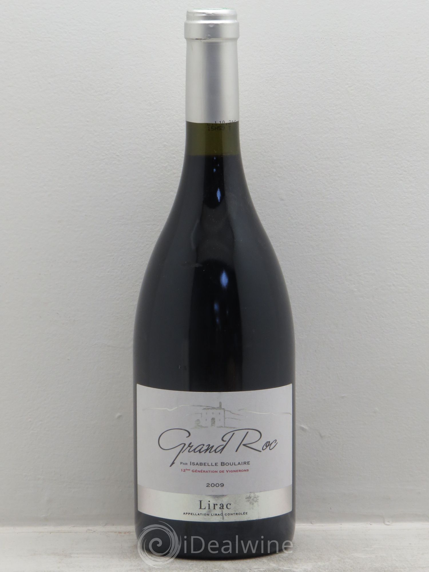 Lirac Grand Roc -Mas Isabelle 2009 - Lot de 6 bouteilles - 0