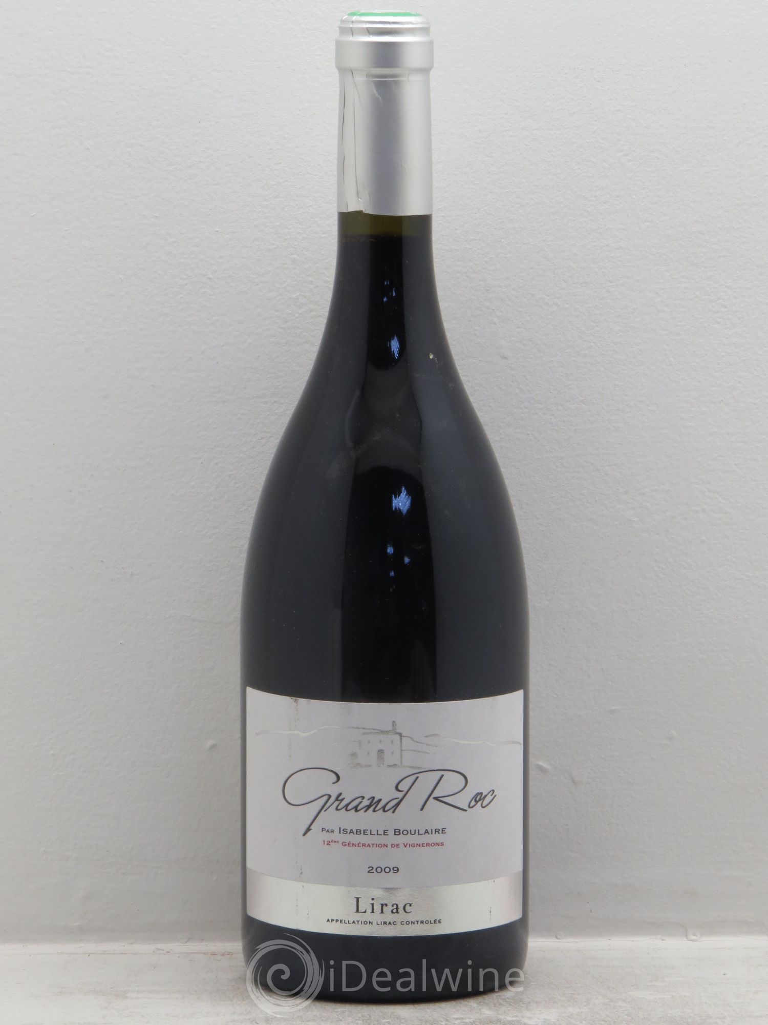 Lirac Grand Roc -Mas Isabelle 2009 - Lot de 6 bouteilles - 0