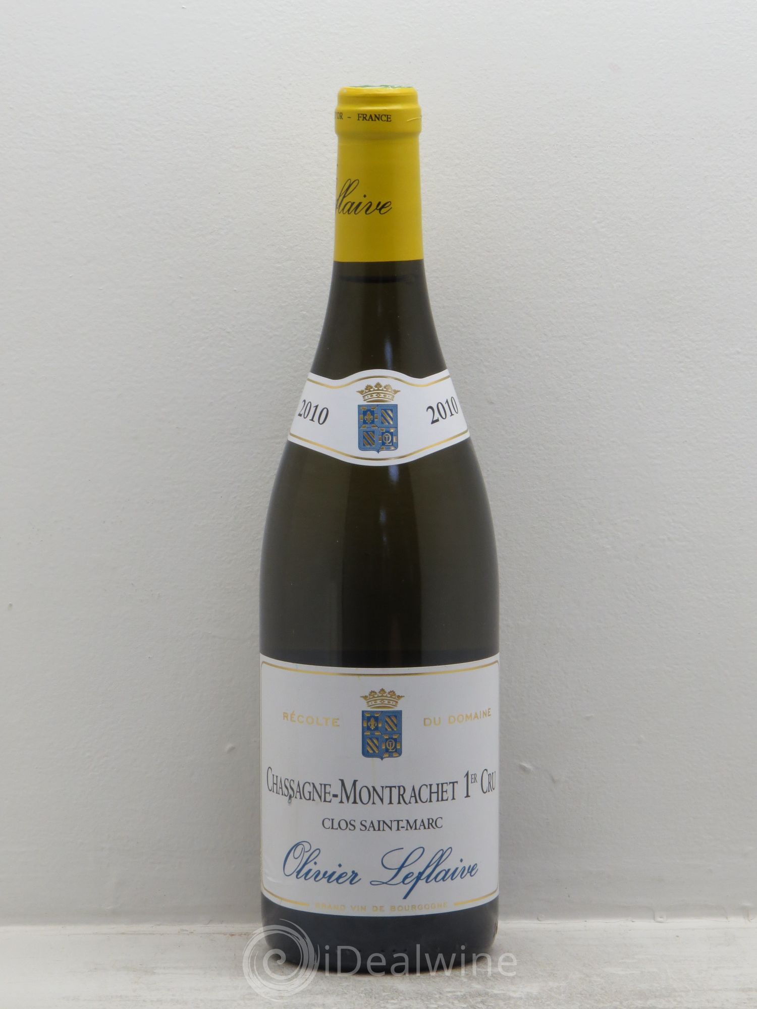 Chassagne-Montrachet 1er Cru 2010 - Lot de 1 bouteille - 0