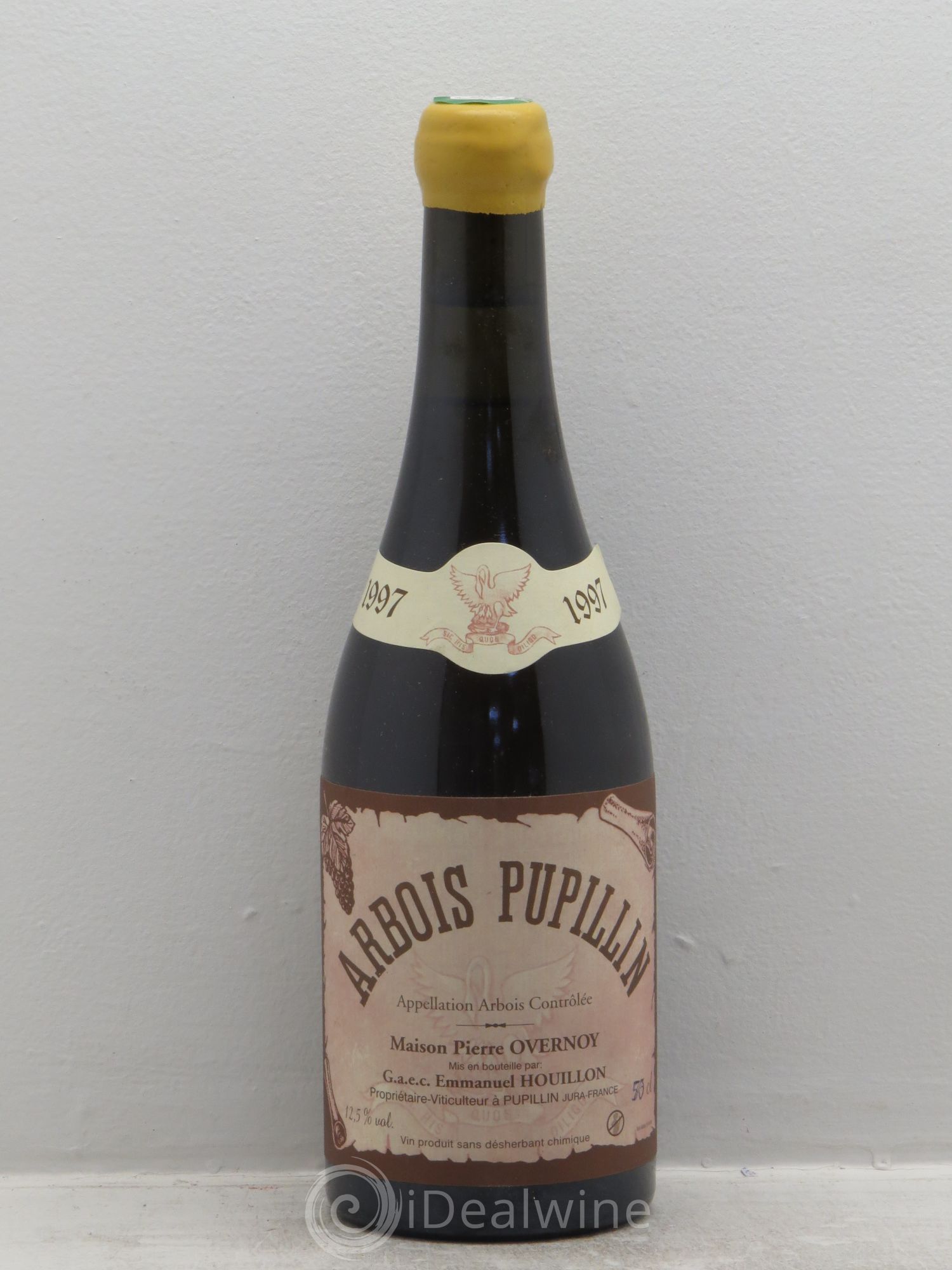 Arbois-Pupillin Savagnin (cire jaune) Overnoy-Houillon (Domaine) Savagnin Ouillé (50cl) 1997 - Posten von 1 Flasche - 0