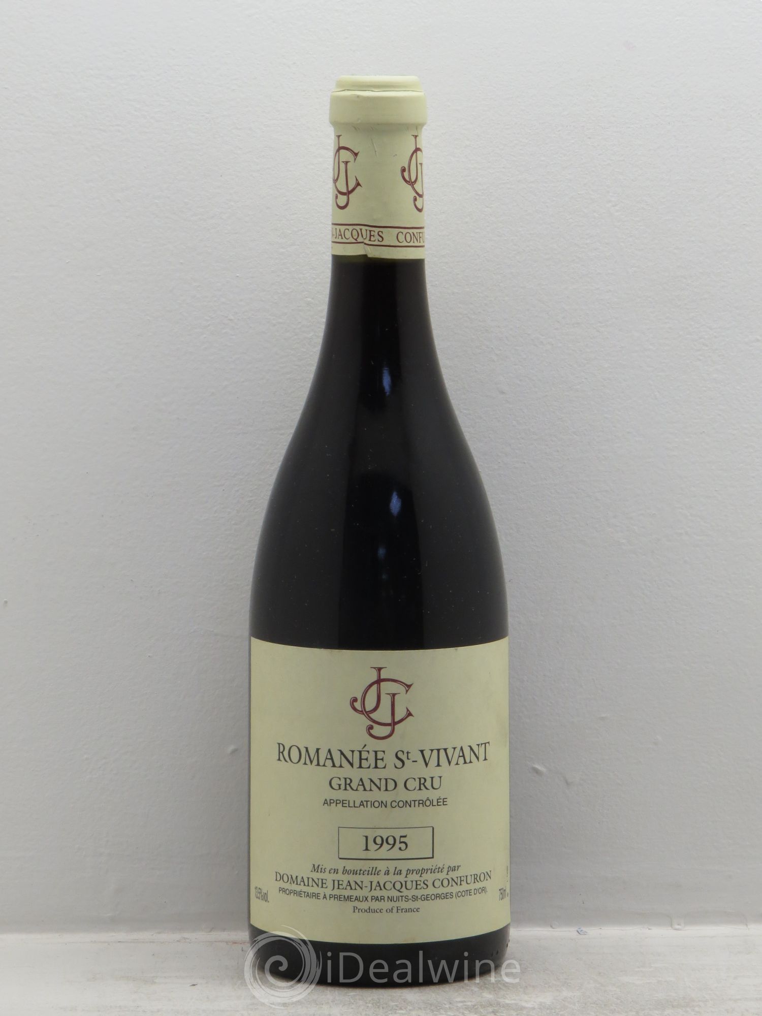 Romanée-Saint-Vivant Grand Cru Jean-Jacques Confuron 1995 - Lot de 1 bouteille - 0