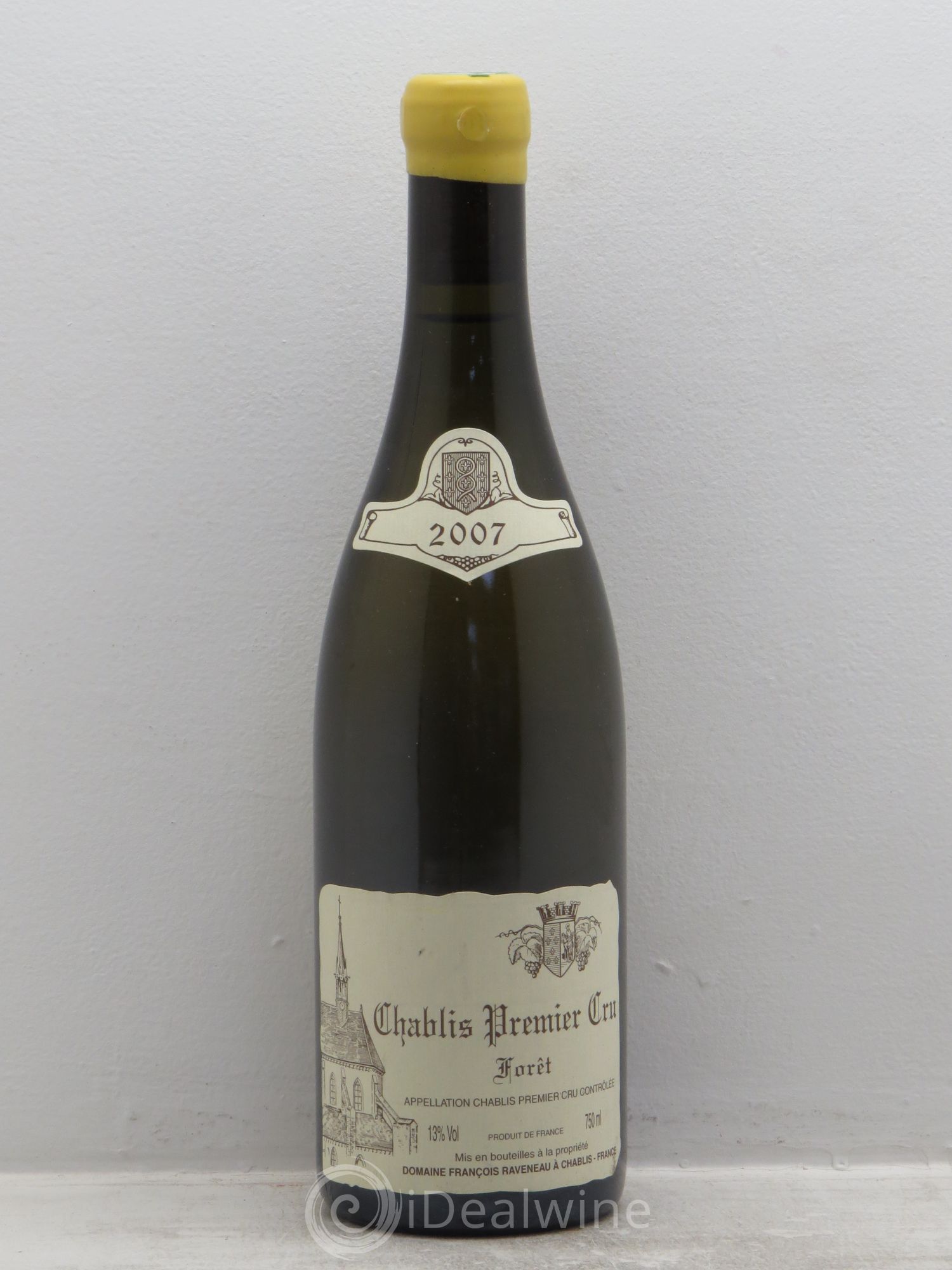 Chablis 1er Cru Forêt Raveneau (Domaine) 2007 - Lot de 1 bouteille - 0