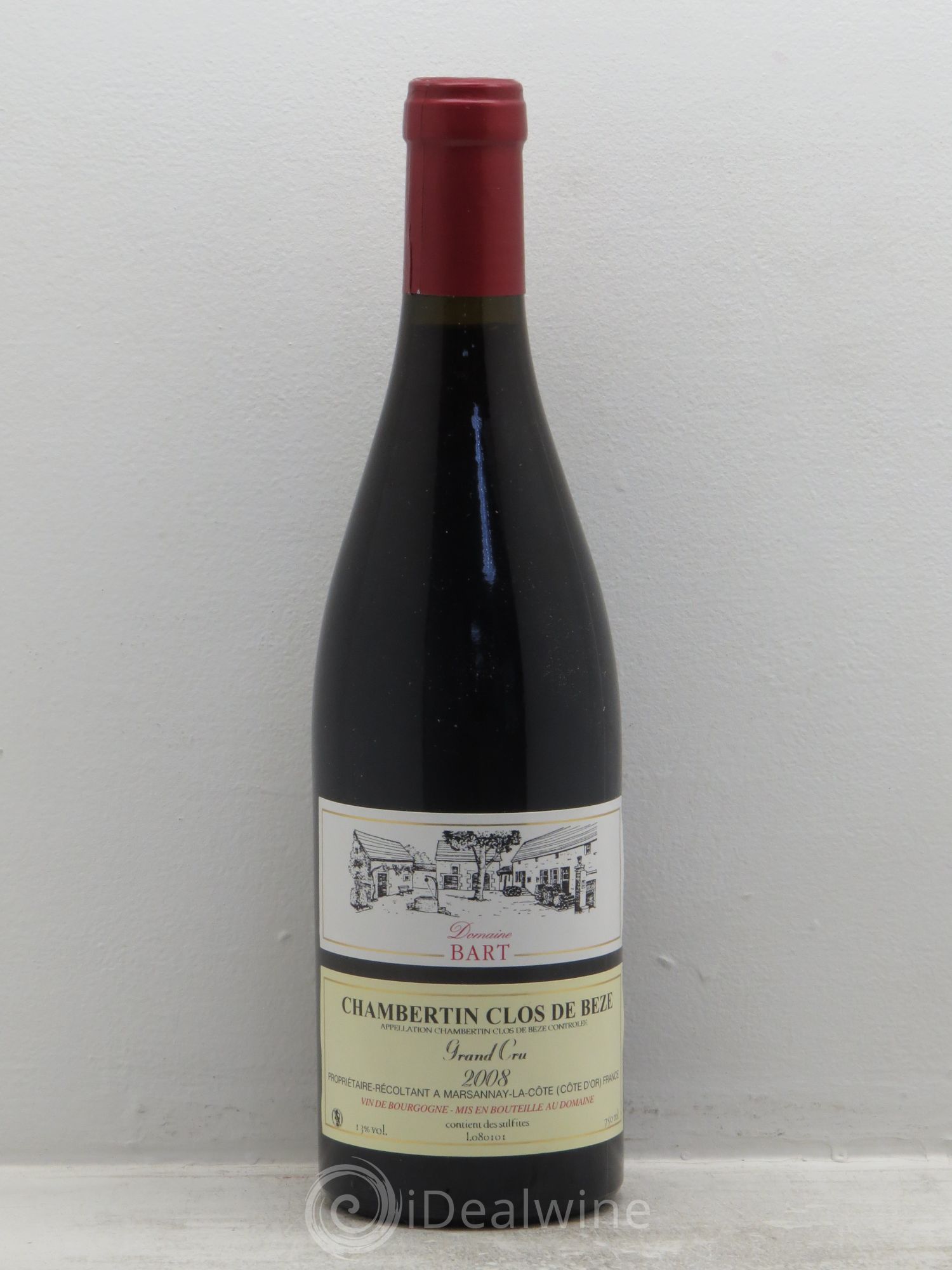 Chambertin Clos de Bèze Grand Cru Domaine Bart 2008 - Posten von 1 Flasche - 0