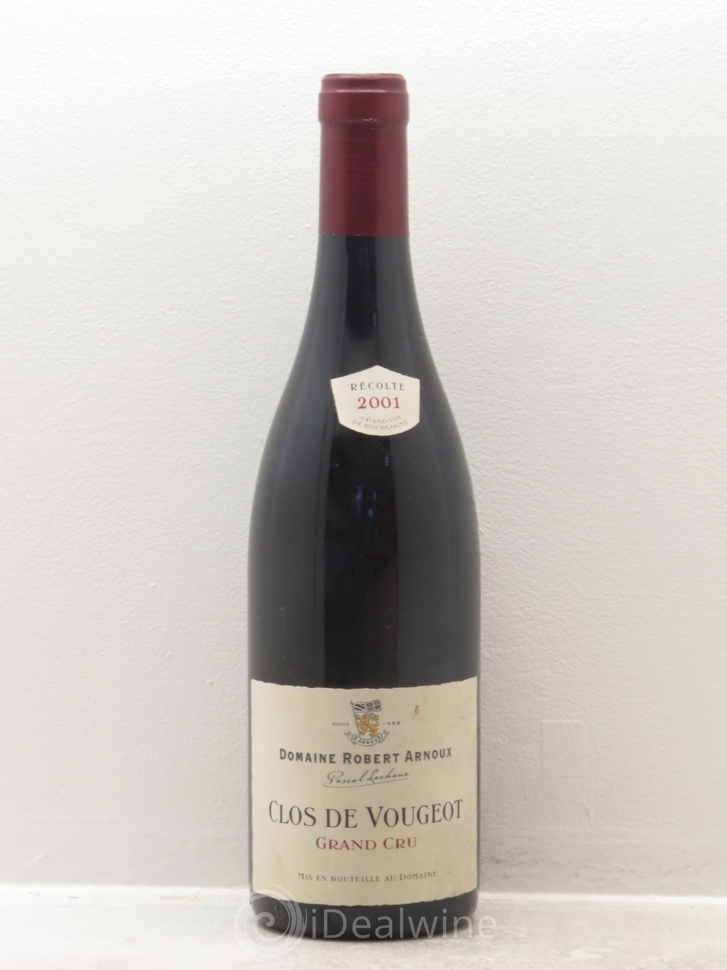 Clos de Vougeot Grand Cru Arnoux-Lachaux (Domaine) 2001 - Lot de 1 bouteille - 0
