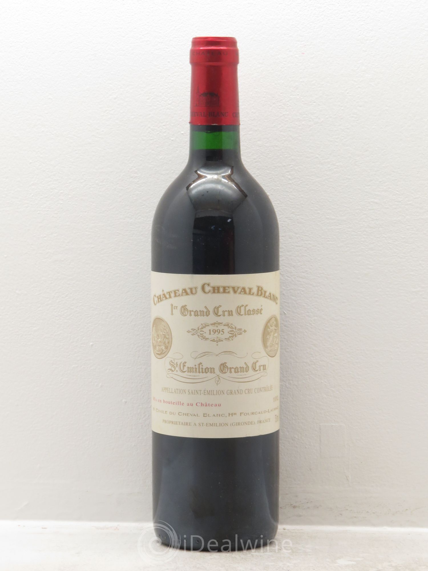 Château Cheval Blanc 1er Grand Cru Classé A 1995 - Lot de 1 bouteille - 0