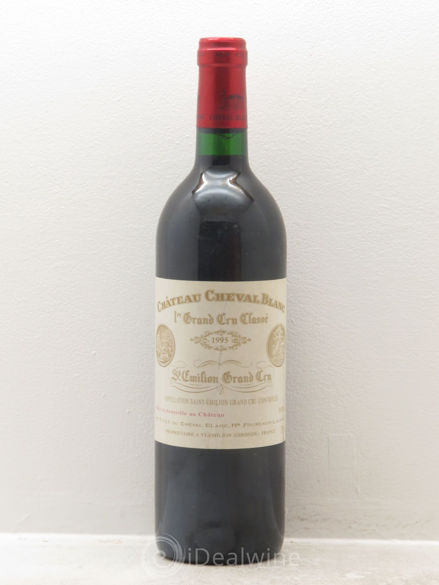 Château Cheval Blanc 1er Grand Cru Classé A 1995 - Lot de 1 bouteille - 0