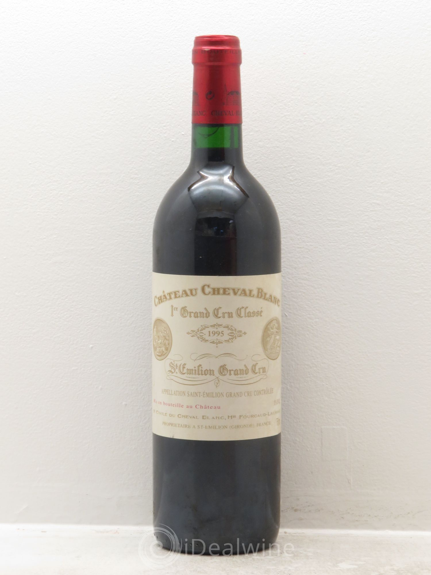 Château Cheval Blanc 1er Grand Cru Classé A 1995 - Lot de 1 bouteille - 0