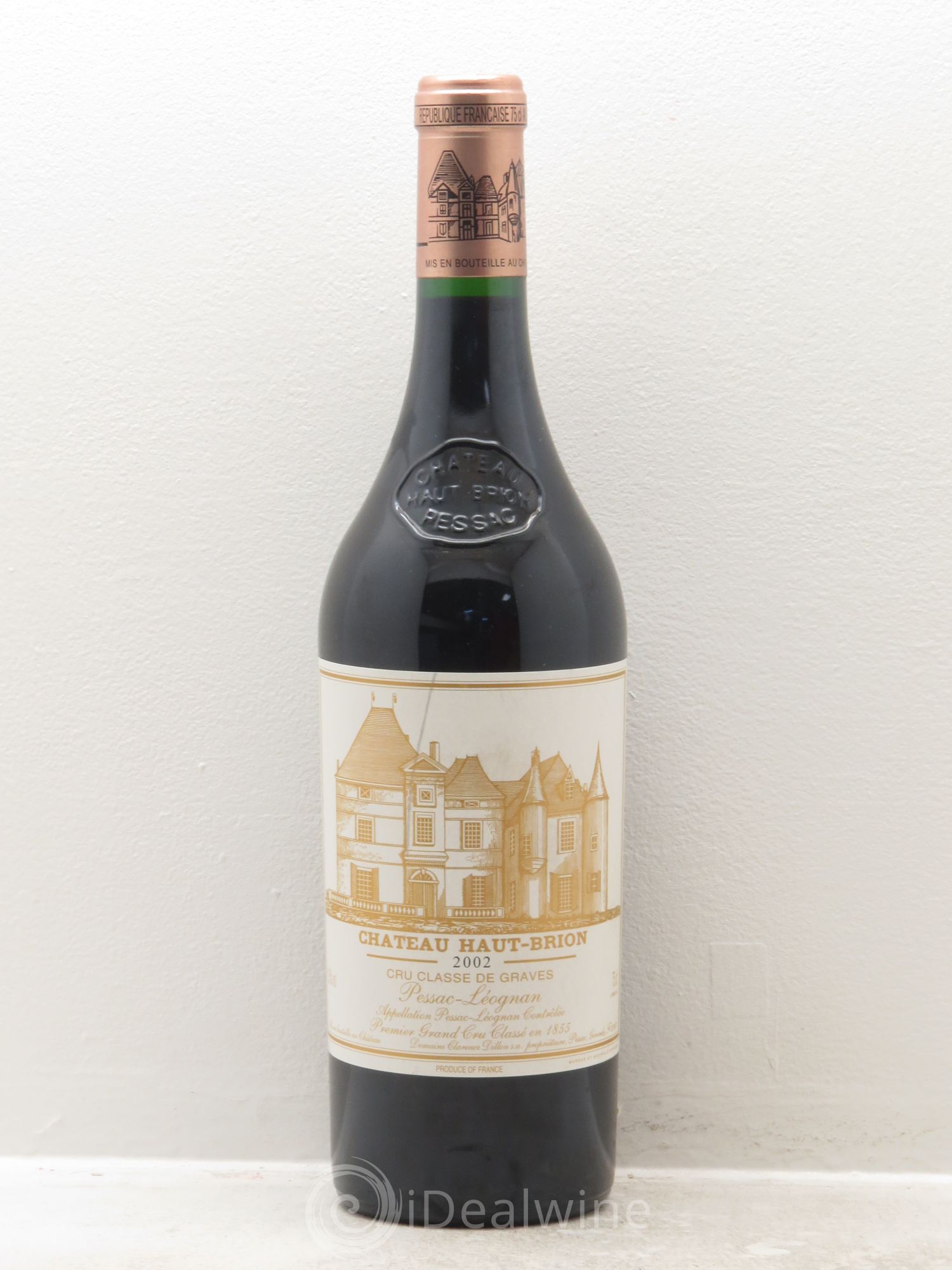 Château Haut Brion 1er Grand Cru Classé 2002 - Lot de 1 bouteille - 0