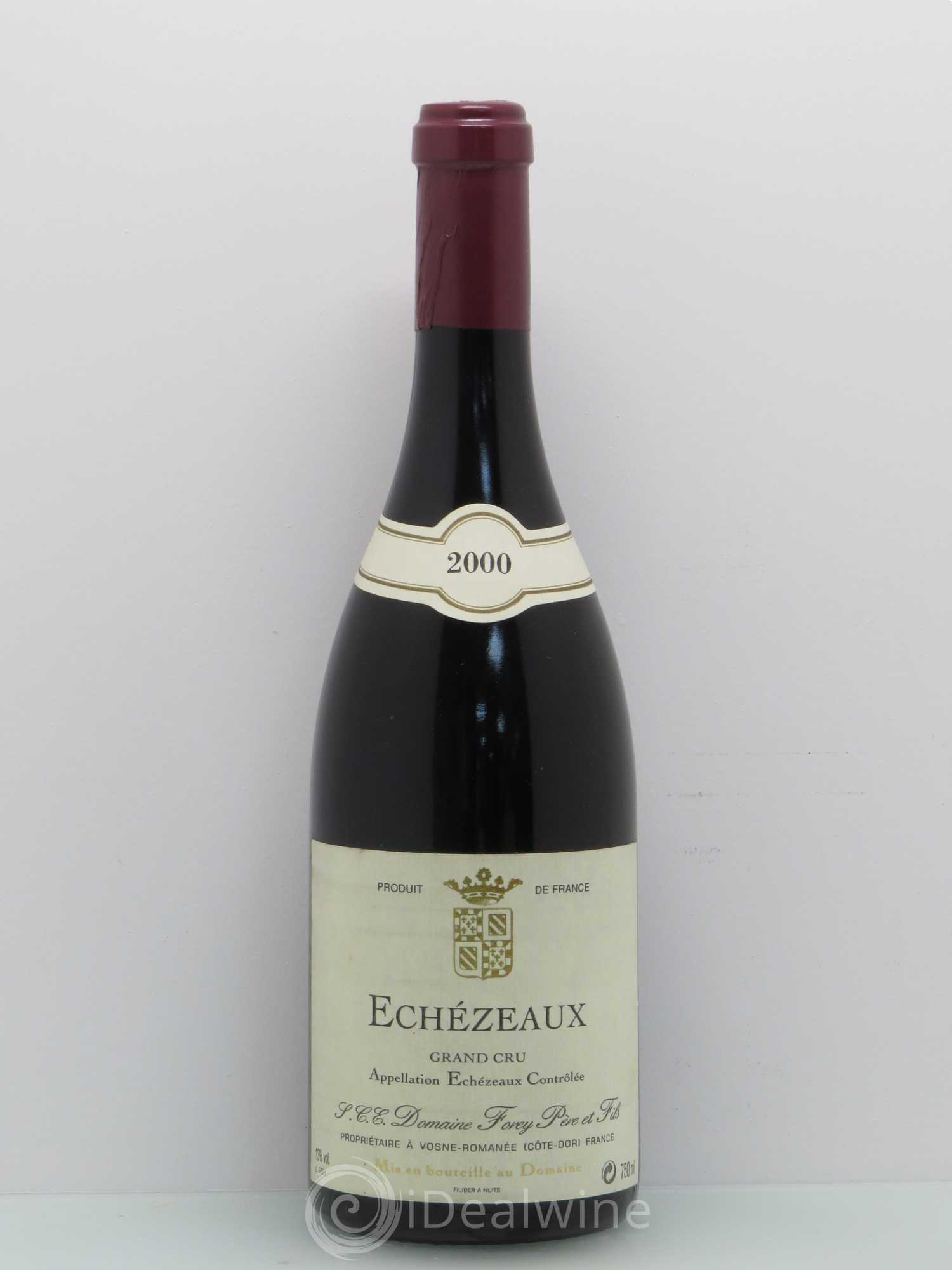 Echezeaux Grand Cru Forey 2000 - Lot de 1 bouteille - 0