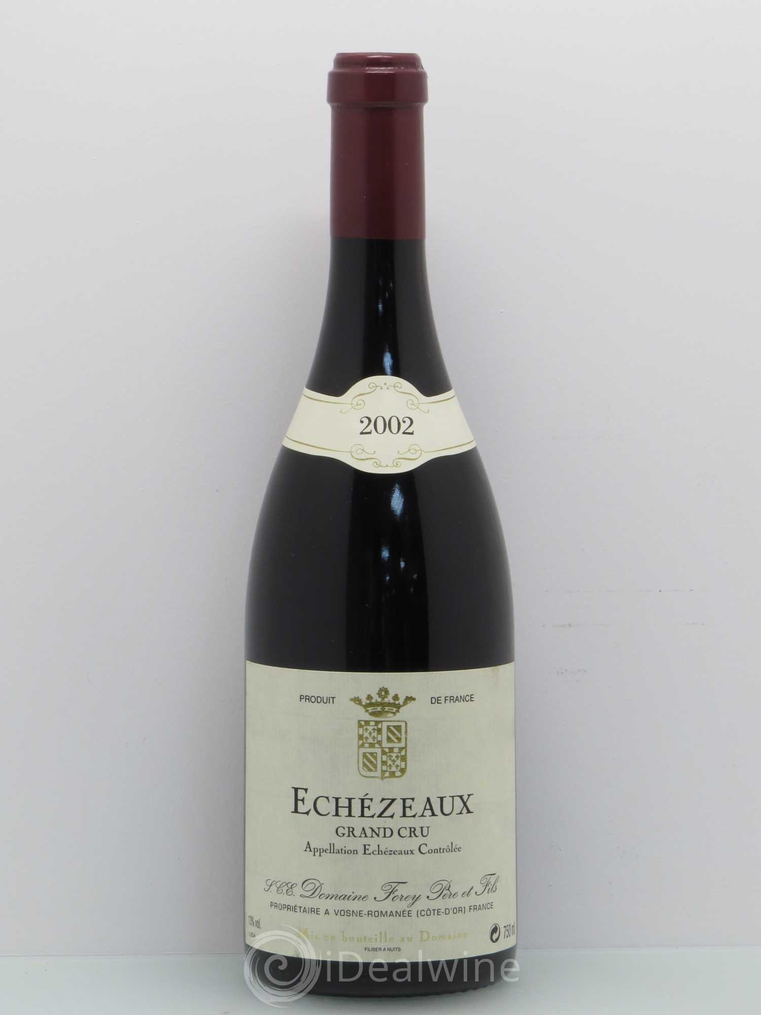 Echezeaux Grand Cru Forey 2002 - Lot de 1 bouteille - 0