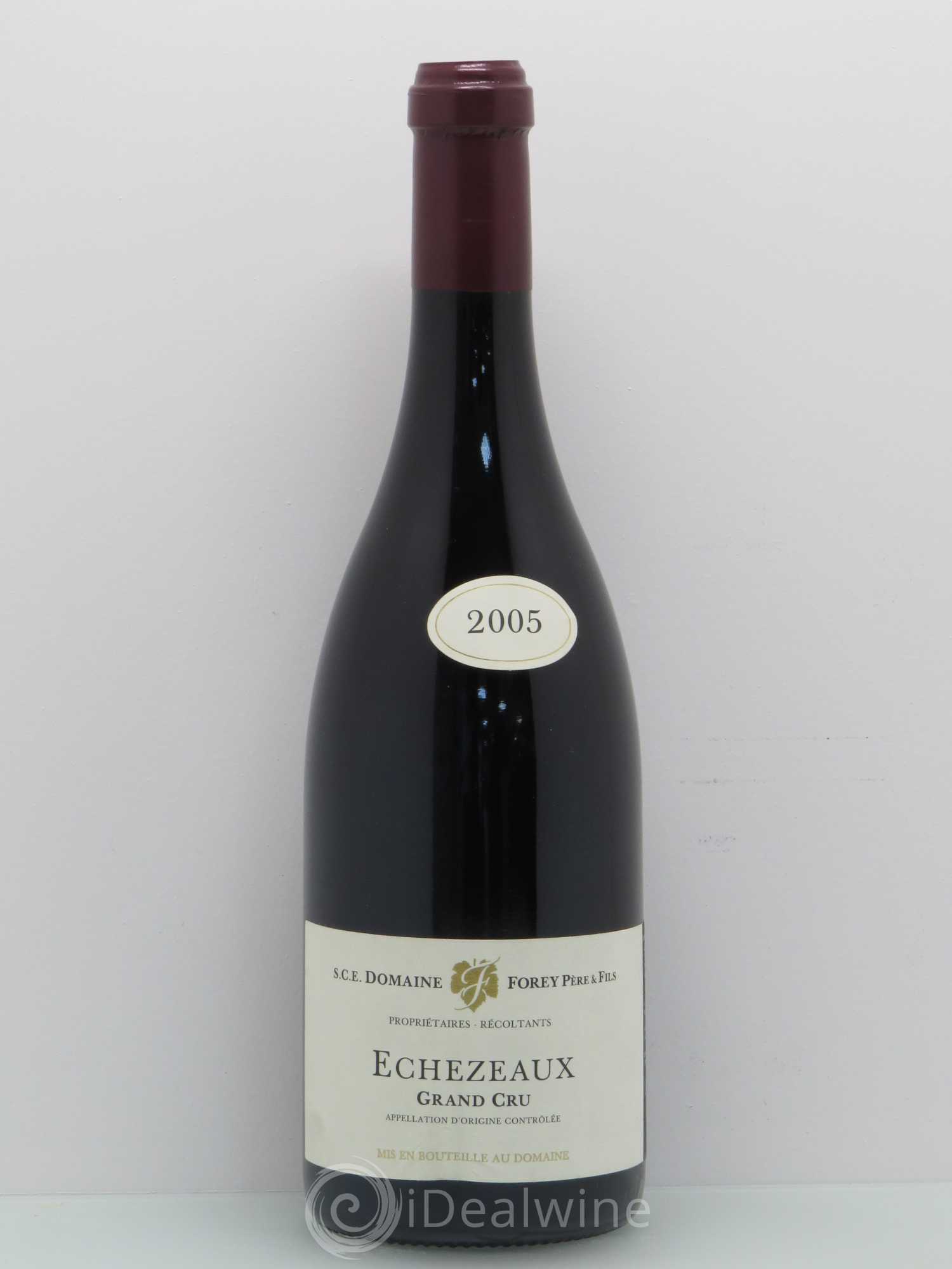 Echezeaux Grand Cru Forey 2005 - Lot de 1 bouteille - 0