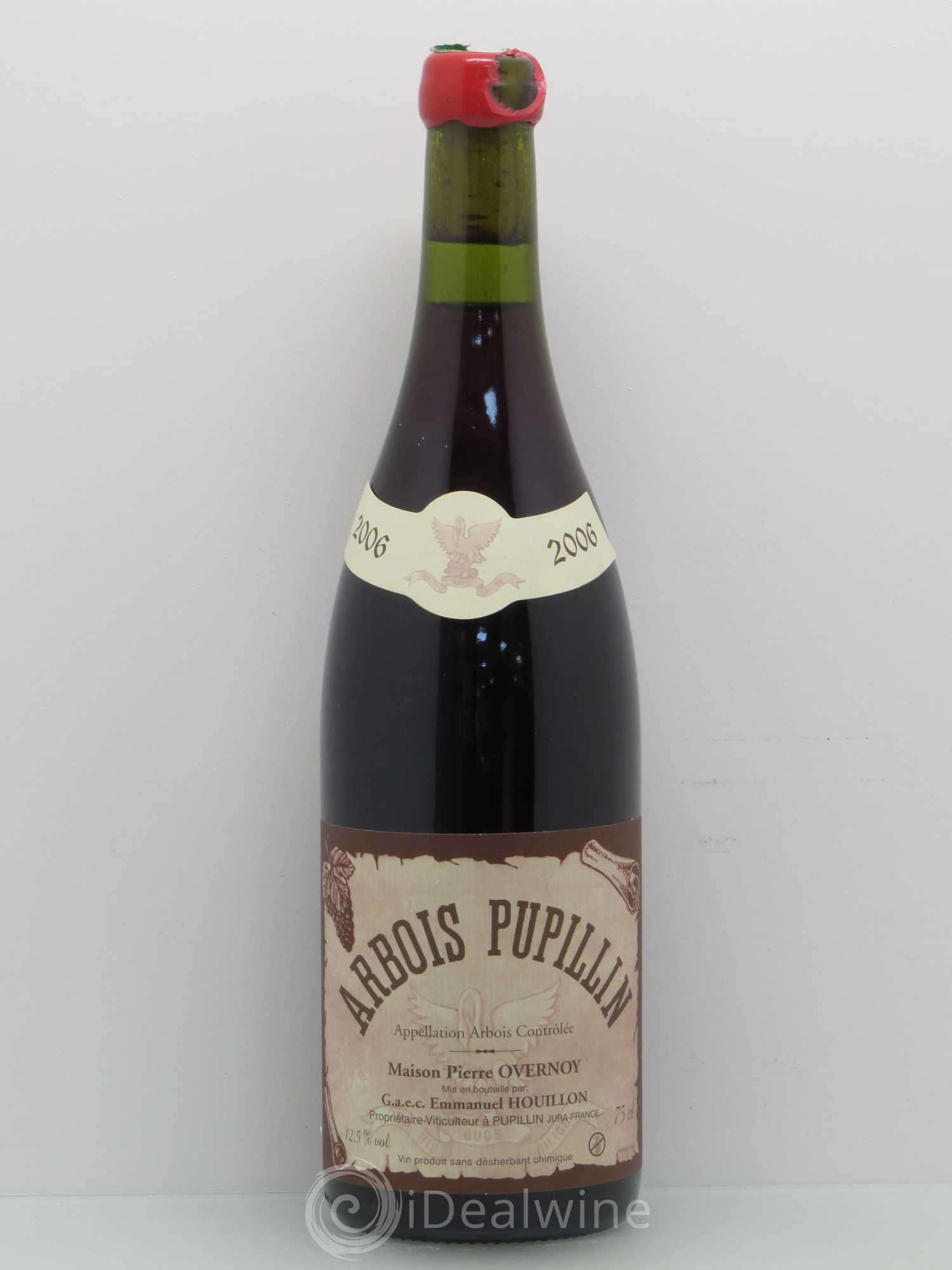 Arbois-Pupillin Poulsard (cire rouge) Overnoy-Houillon (Domaine) 2006 - Lot de 1 bouteille - 0