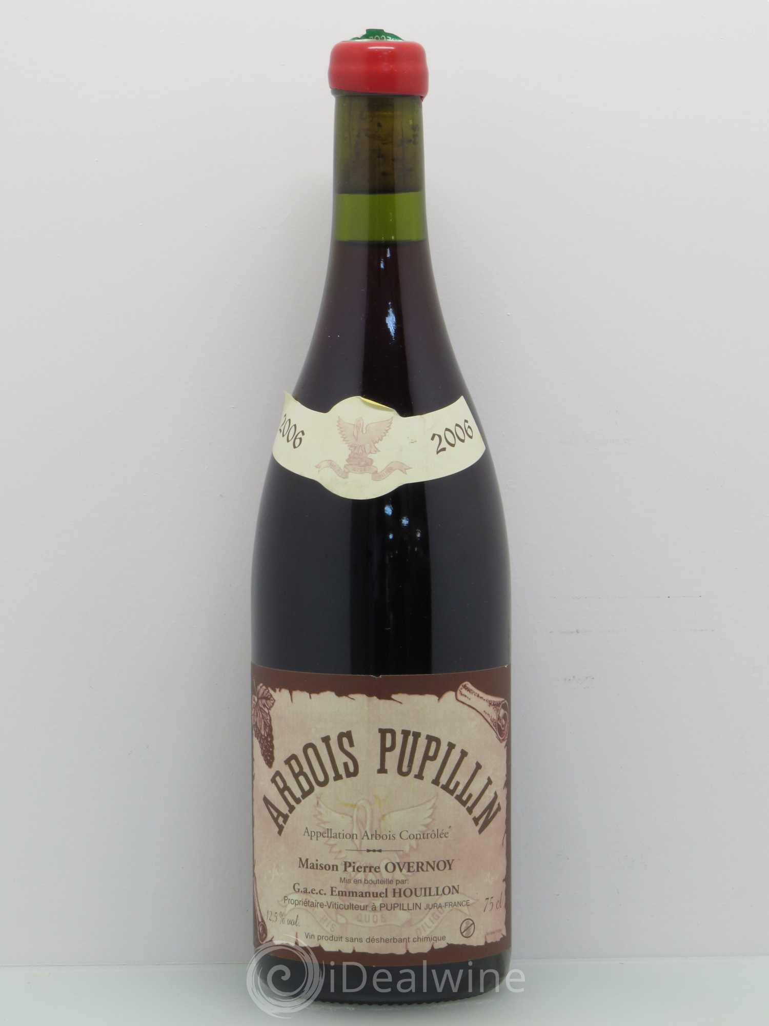 Arbois-Pupillin Poulsard (cire rouge) Overnoy-Houillon (Domaine) 2006 - Lot de 1 bouteille - 0