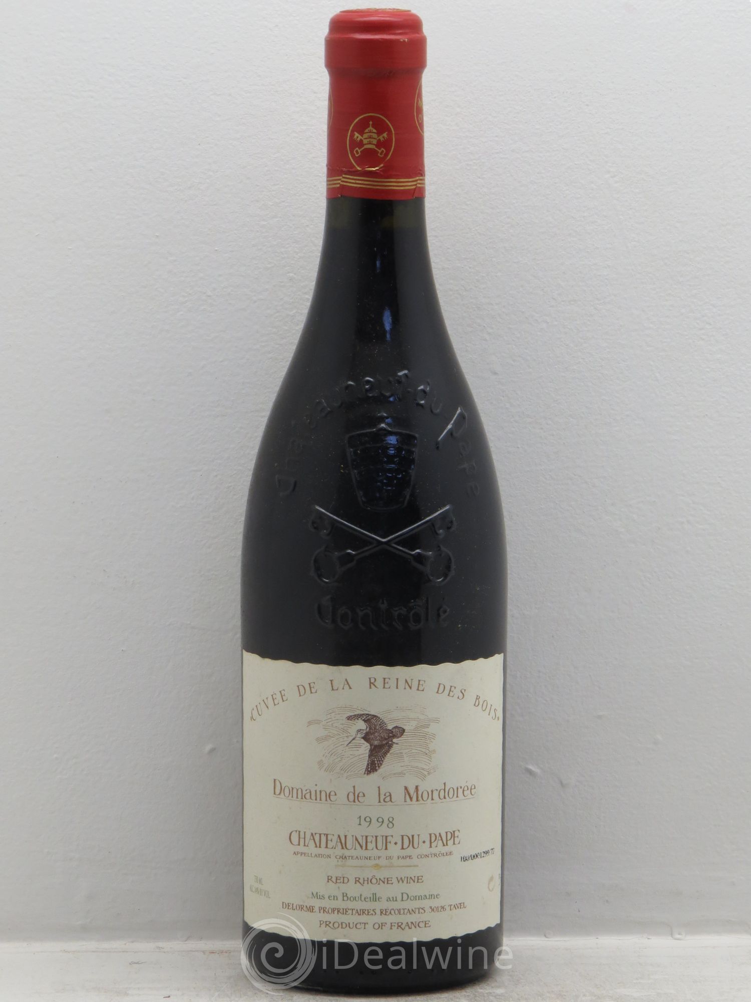 Châteauneuf-du-Pape Cuvée de la Reine des Bois La Mordorée (Domaine de) 1998 - Lot de 1 bouteille - 0