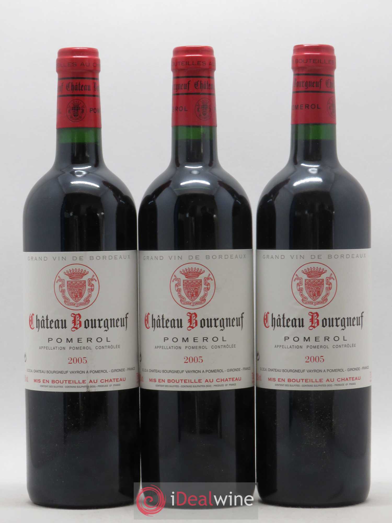 Château Bourgneuf 2005 - Lot de 6 bouteilles - 1