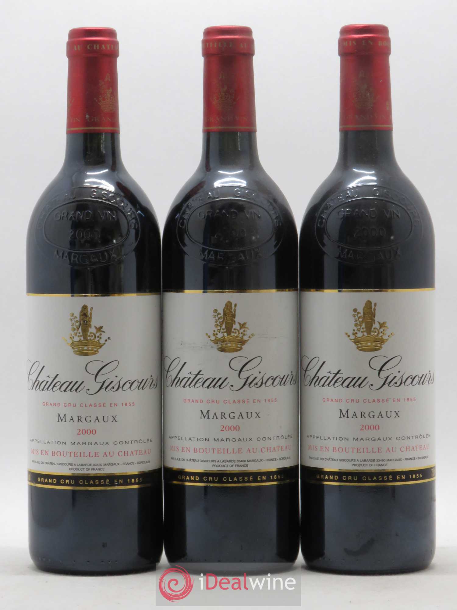 Château Giscours 3ème Grand Cru Classé 2000 - Lot de 6 bouteilles - 1