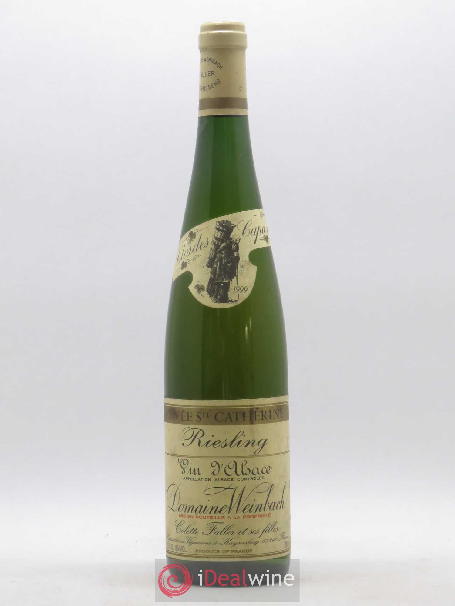 Alsace Riesling Cuvée Sainte-Catherine Weinbach (Domaine) 1999 - Lot de 1 bouteille - 0