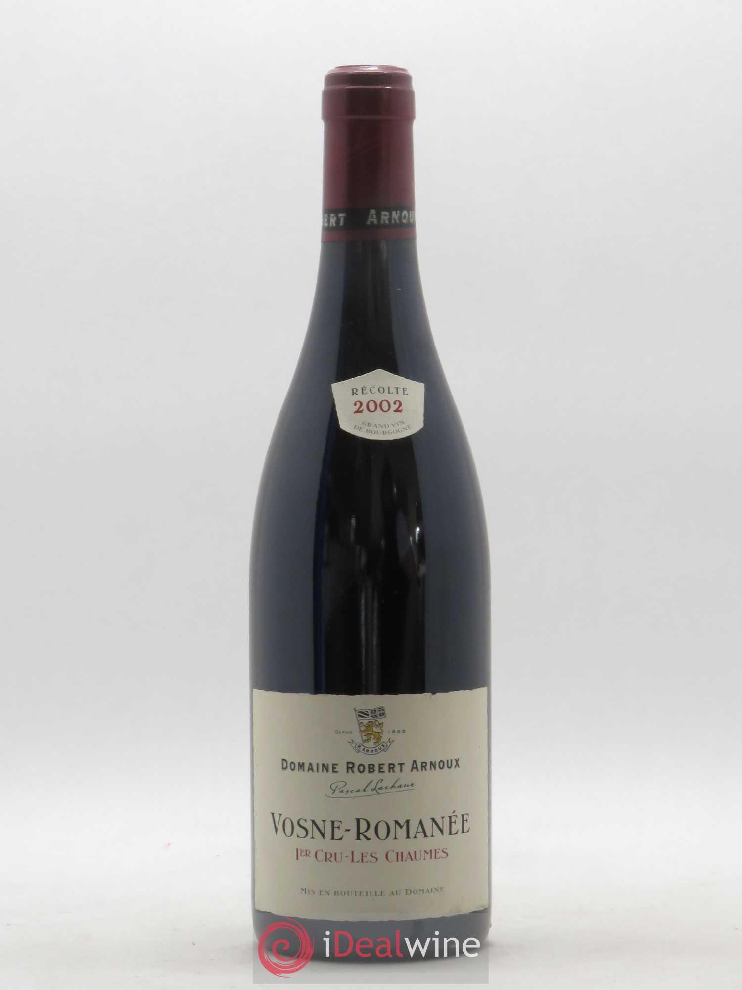 Vosne-Romanée 1er Cru Les Chaumes Arnoux-Lachaux (Domaine) 2002 - Lot de 1 bouteille - 0