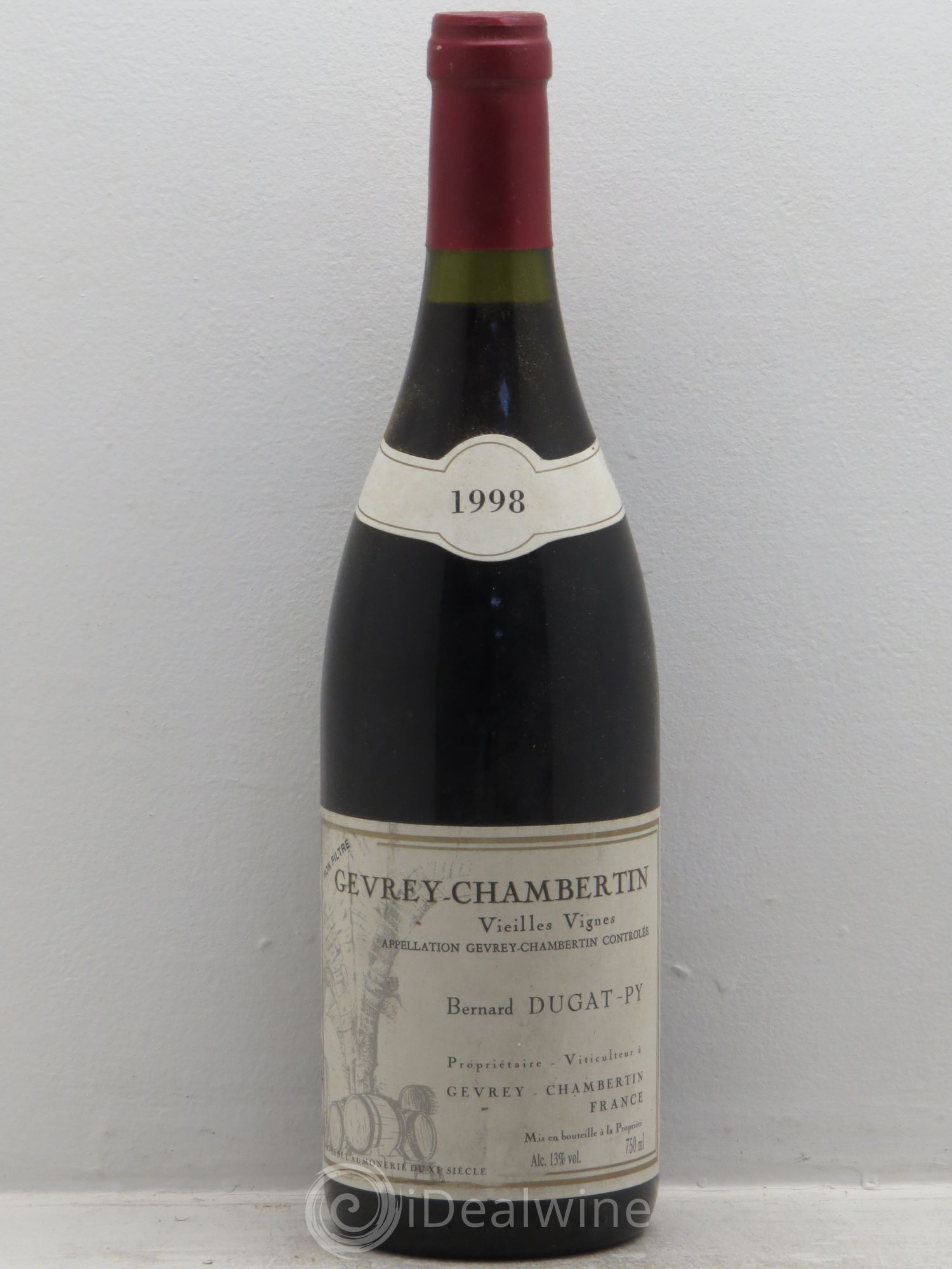 Gevrey-Chambertin Vieilles Vignes Dugat-Py 1998 - Lot de 1 bouteille - 0