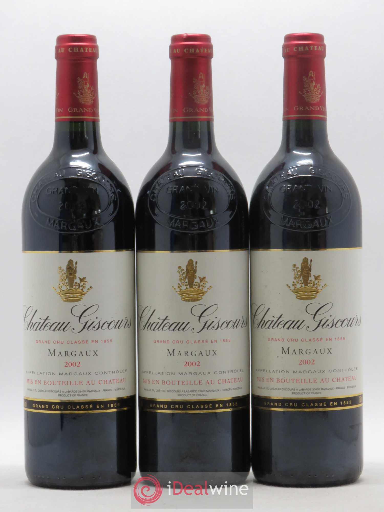 Château Giscours 3ème Grand Cru Classé 2002 - Lot de 6 bouteilles - 2