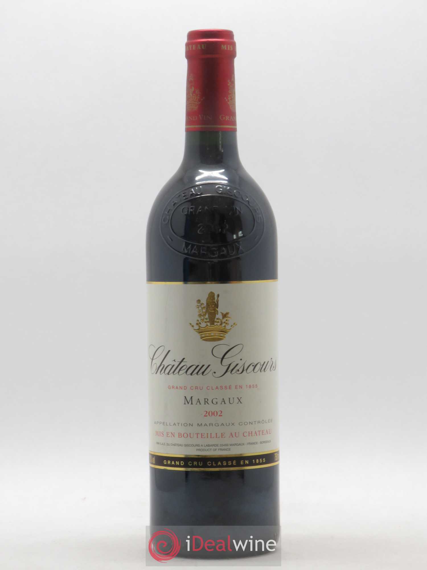 Château Giscours 3ème Grand Cru Classé 2002 - Lot de 1 bouteille - 0