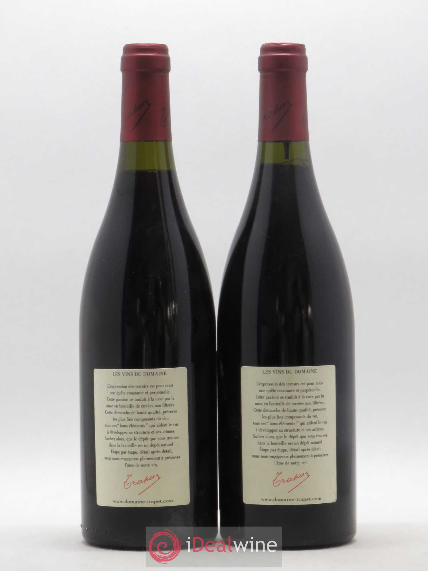 Chambertin Grand Cru Domaine Trapet 2001 - Lot de 2 bouteilles - 1