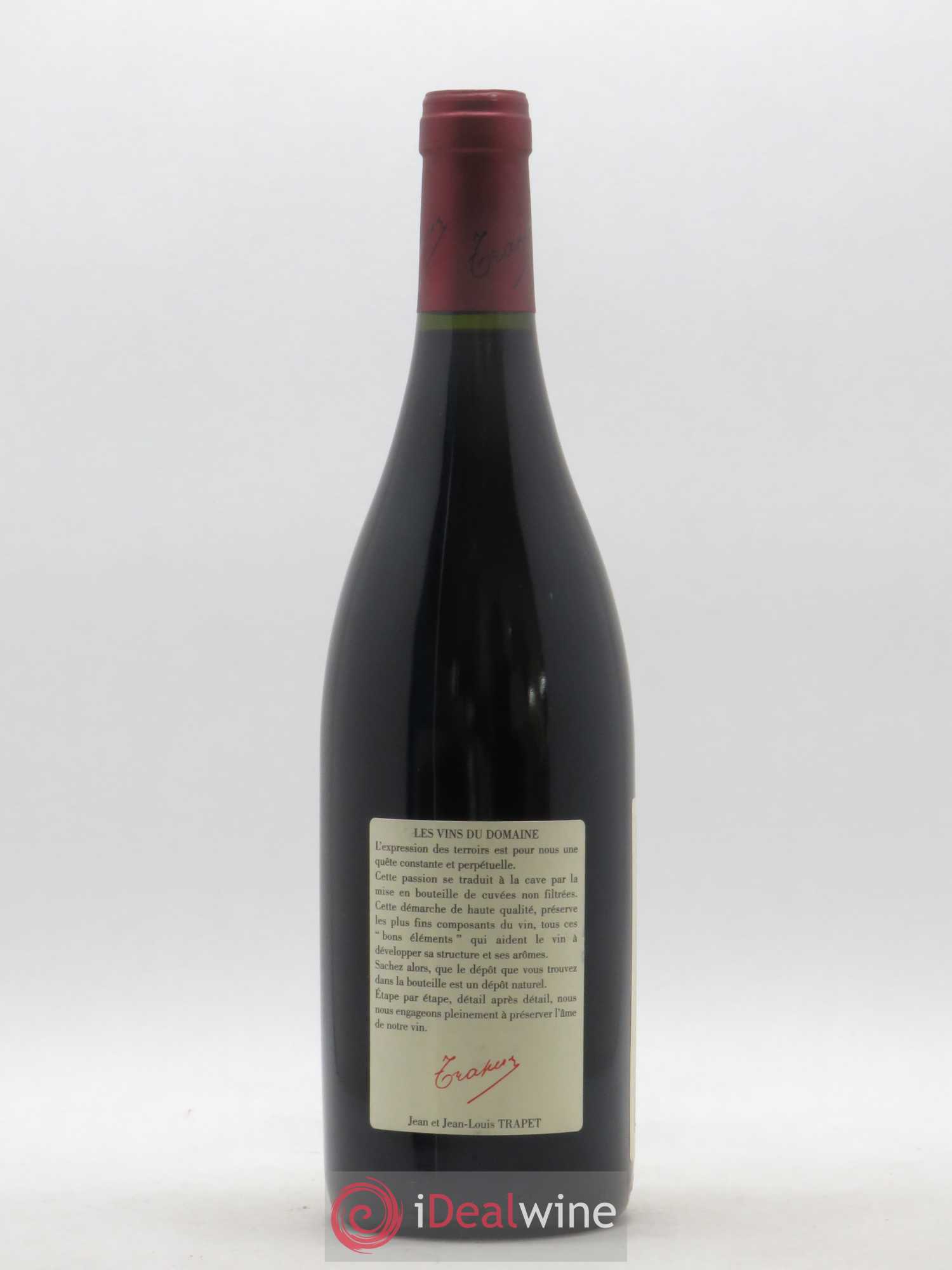 Chapelle-Chambertin Grand Cru Domaine Trapet 1999 - Lot de 1 bouteille - 1