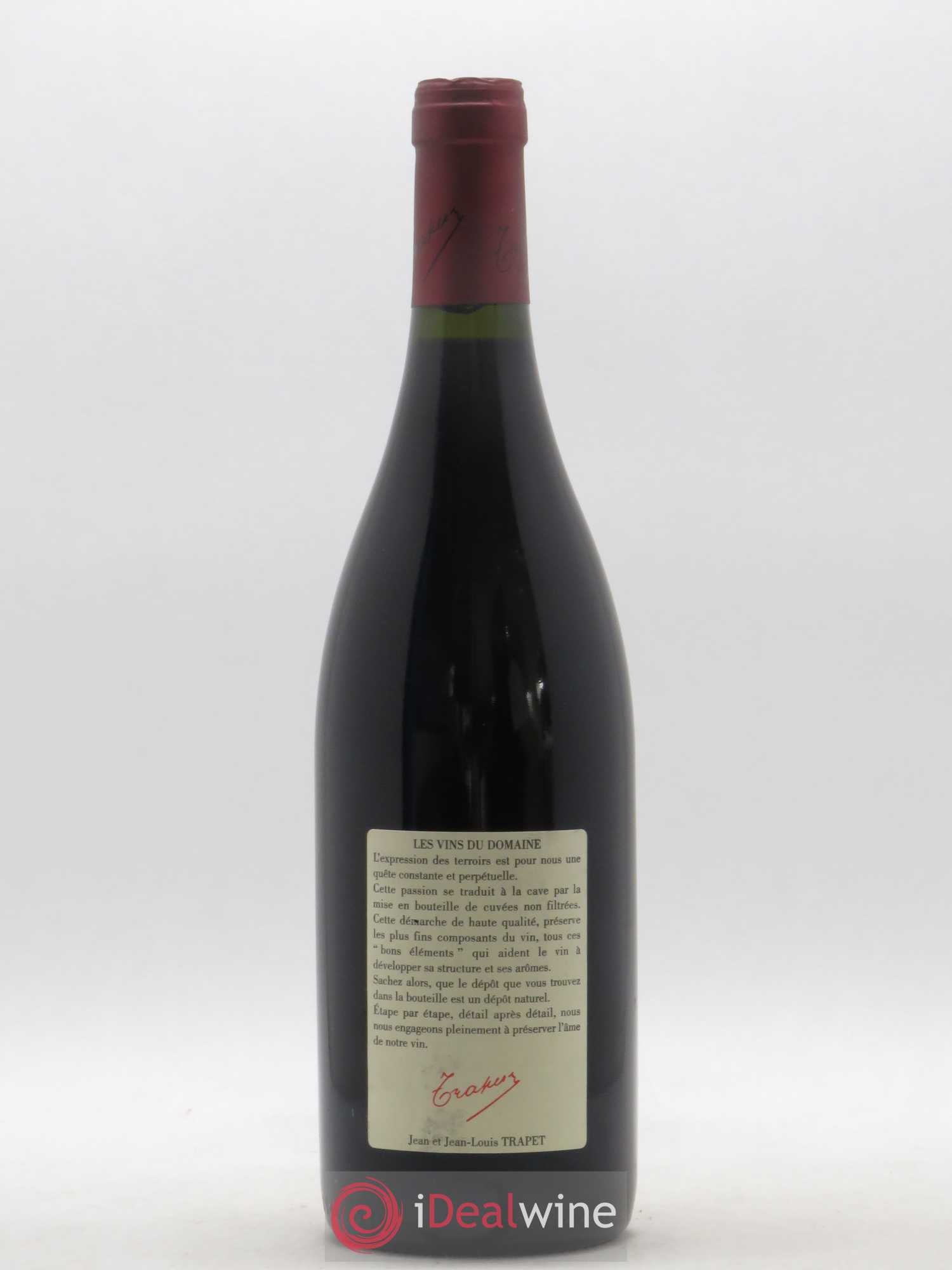Latricières-Chambertin Grand Cru Domaine Trapet 1999 - Lot de 1 bouteille - 1