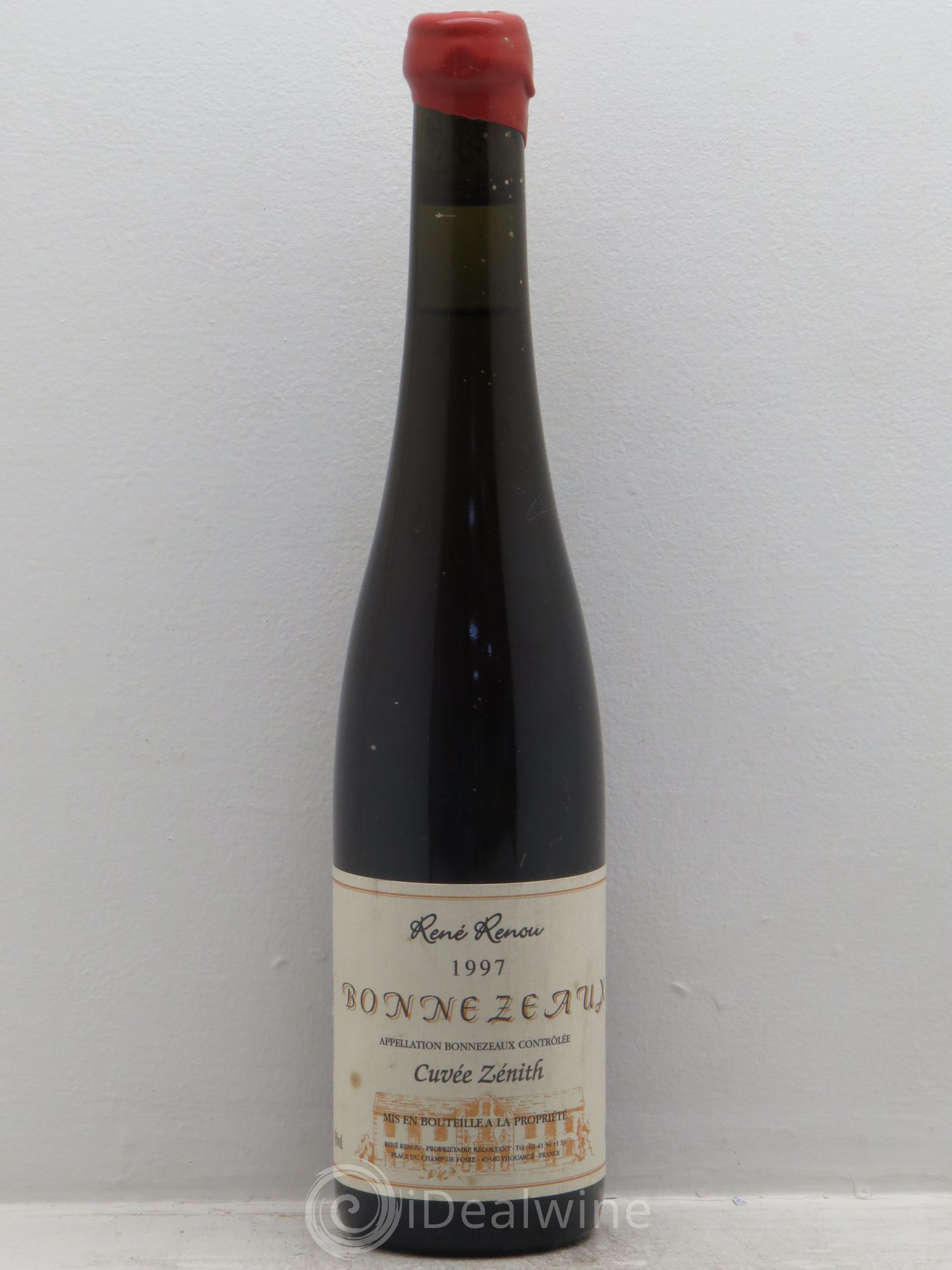 Bonnezeaux Cuvée Zénith René Renou (50cl) 1997 - Posten von 1 Flasche - 0